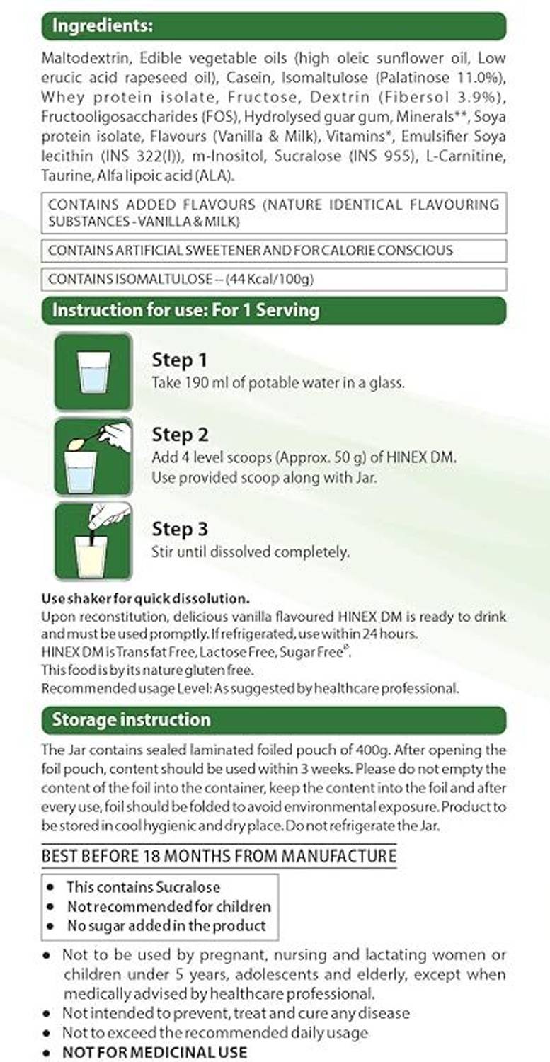 l carnitine congestive heart failure HINEX DM POWDER DIABETES CARE Whey Protein Price in India