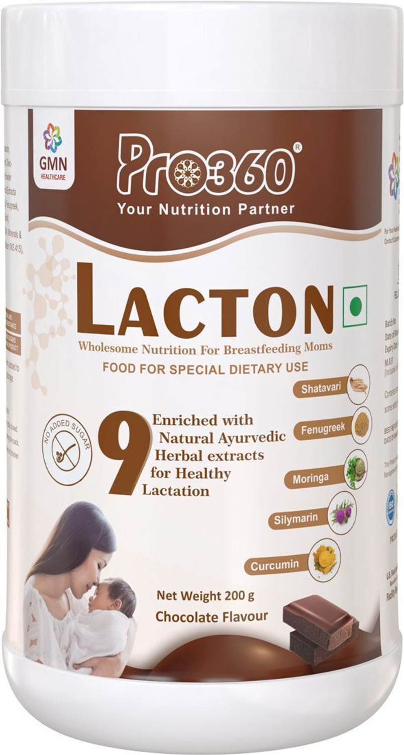 Image of PRO360 Lacton Protein Powder for Breastfeeding, Lactating Women to Increase Breast Milk Protein Shake