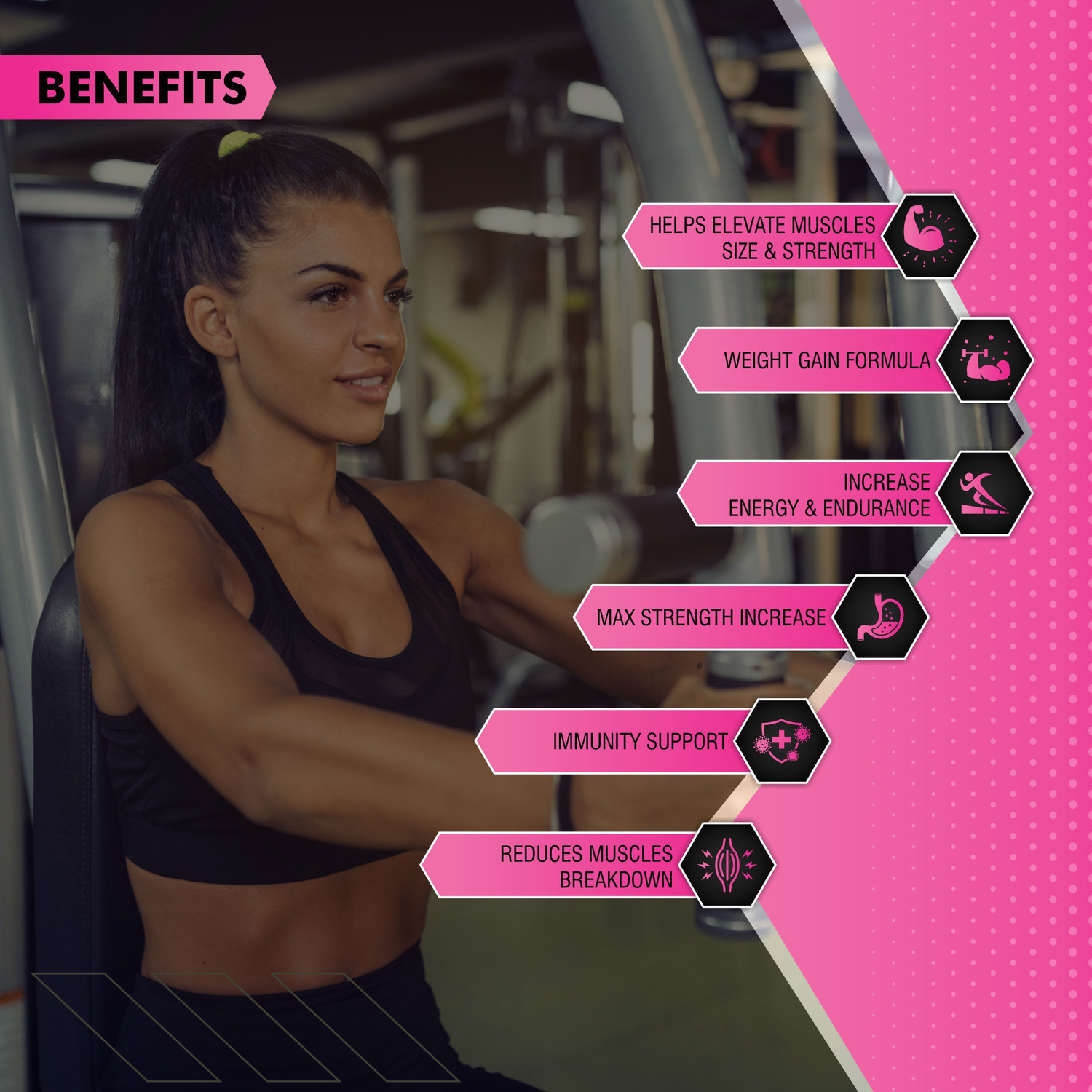 Image of TRUMAX Women Weight Gainer | 18g High Whey Protein Weight Gainers /Mass Gainers