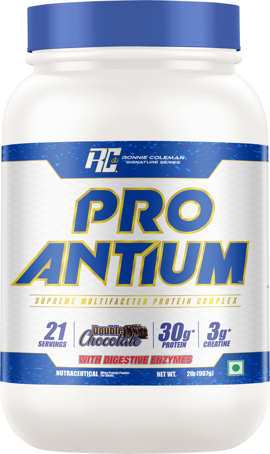 Image of Ronnie Coleman Signature Series Pro-Antium Whey Protein Powder, Supreme Multifaceted Protein Complex Whey Protein