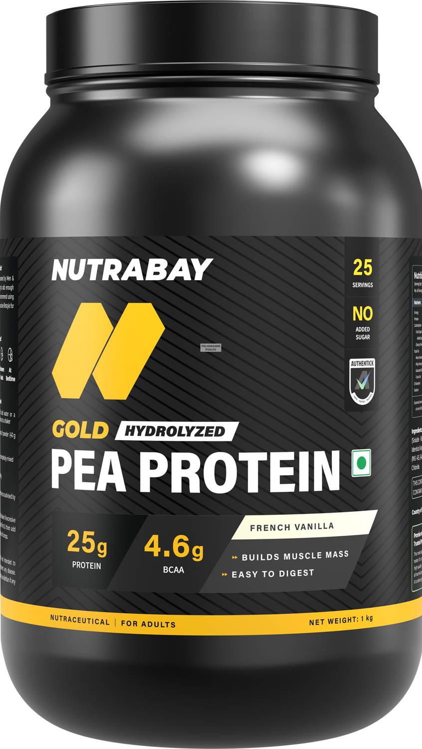 Nutrabay Gold Pea Protein Powder 25g