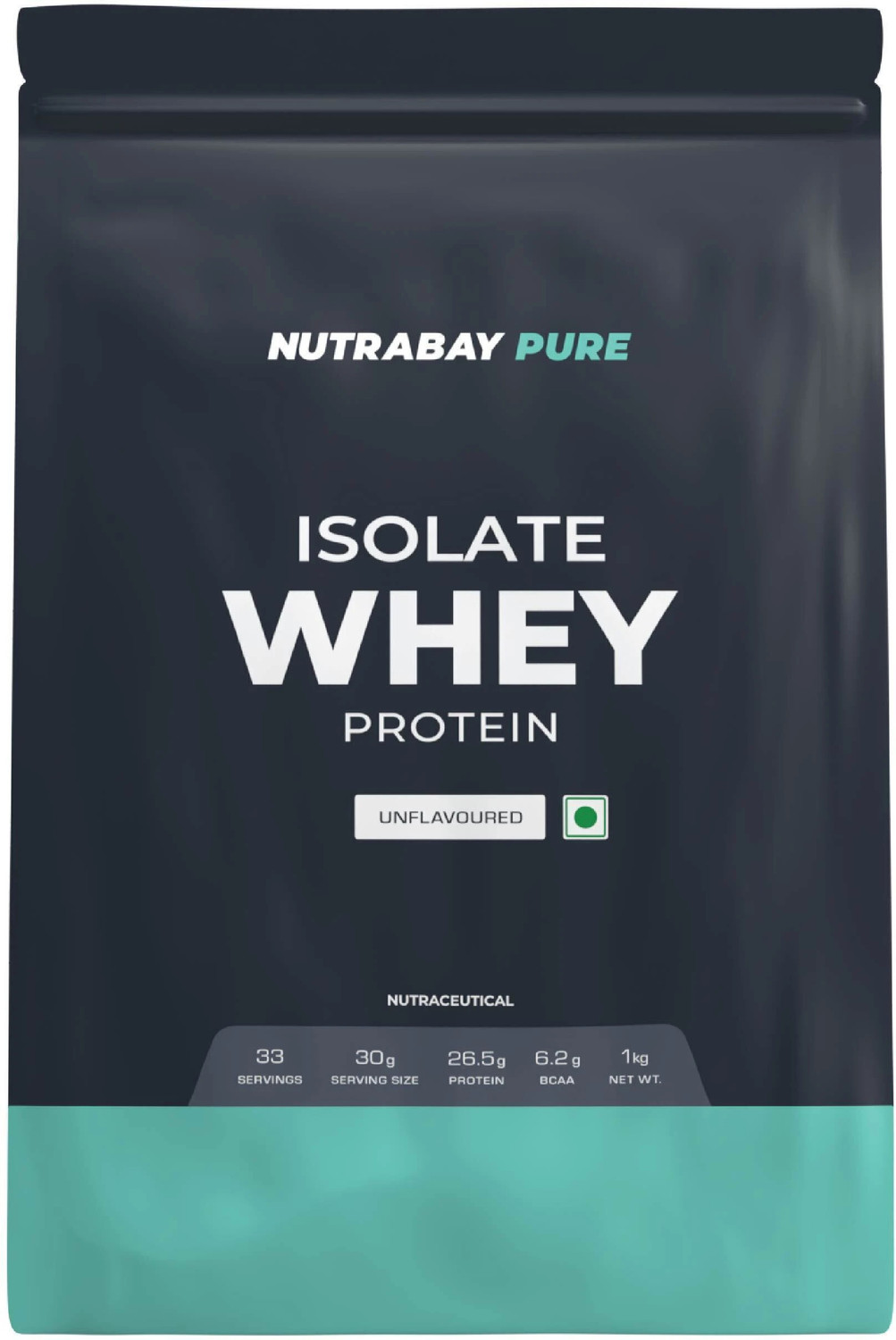 Image of Nutrabay Pure 100% Whey Protein Isolate || Raw Whey - Whey Protein