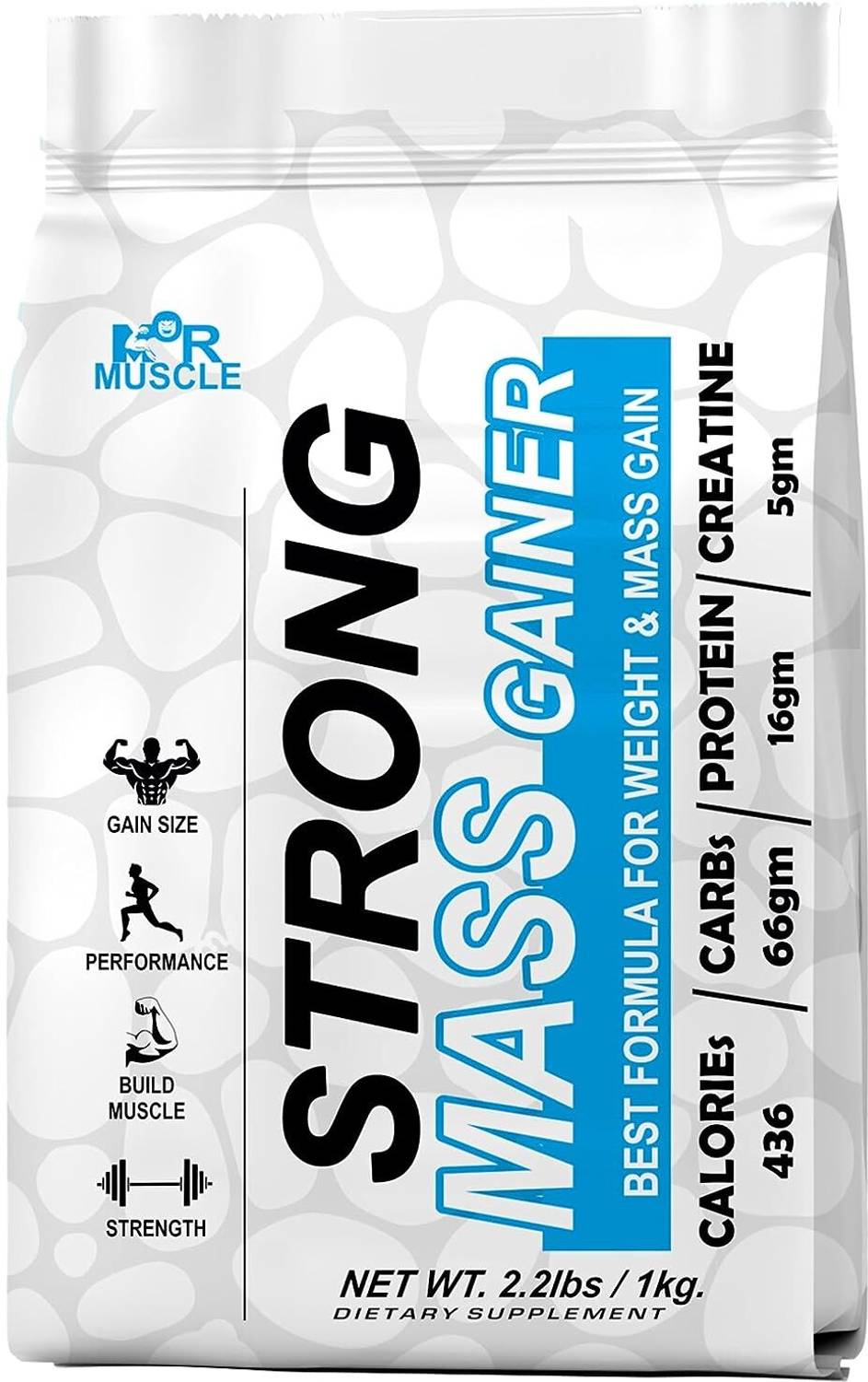 Mormuscle Strong Gainer 16g Protein 5g Creatine - Image 1