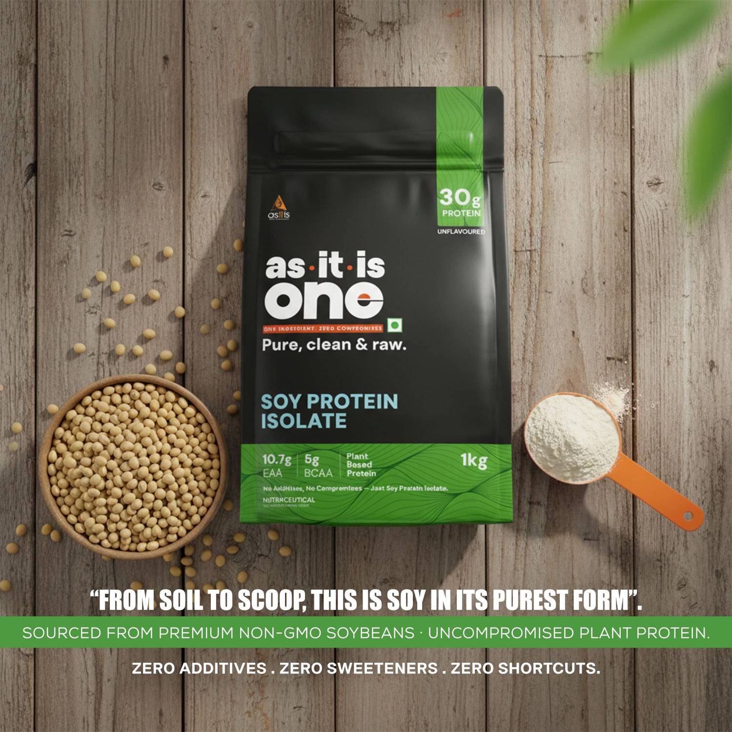 AS-IT-IS One Soy Protein Isolate - Plant-Based - Image 5