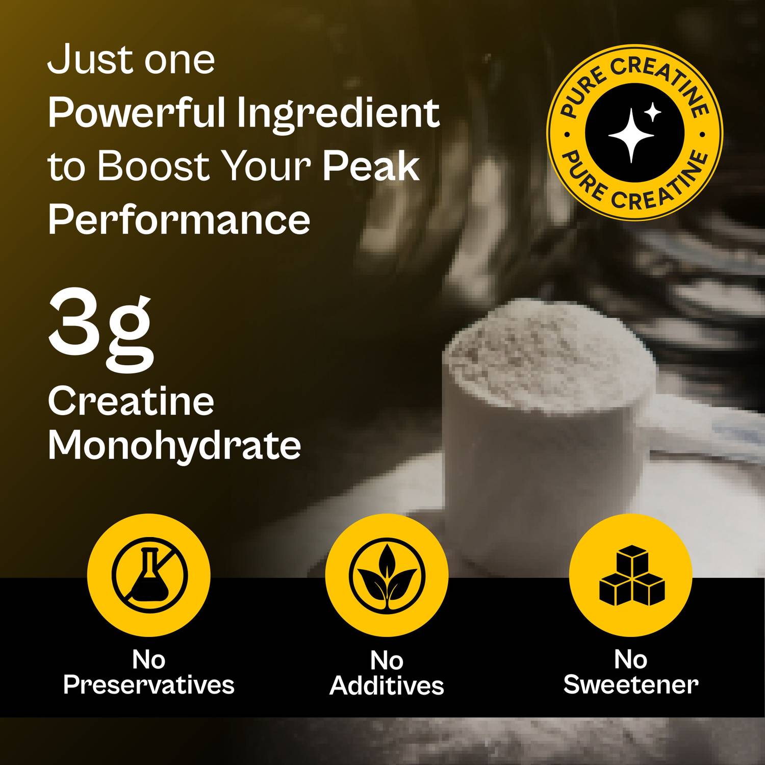 TATA 1mg Monohydrate 2X Micronized Creatine 250g - Image 5