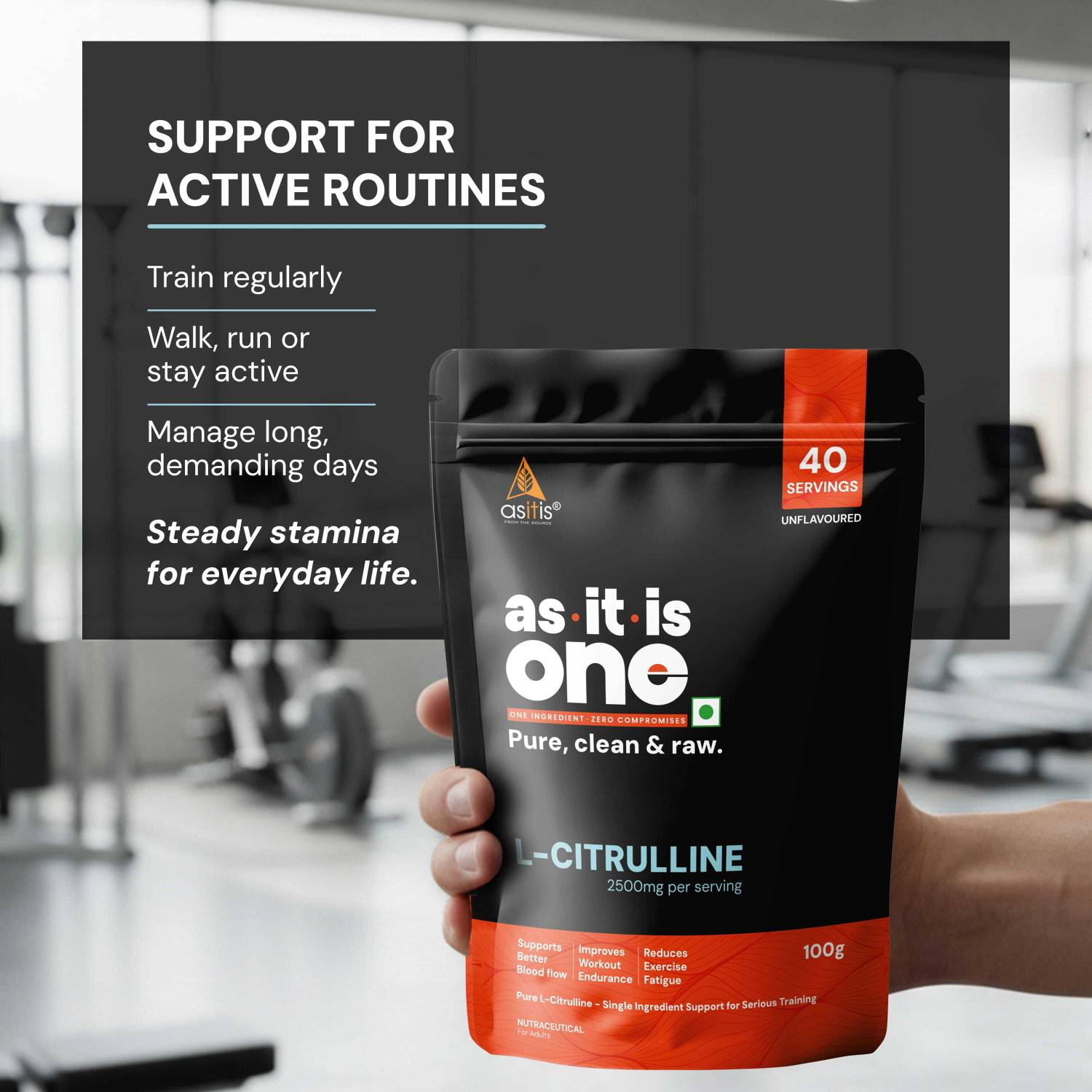 asitis l carnitine AS-IT-IS Nutrition 100% L-Carnitine L-Tartrate, 500mg per serving, 90  Capsules| Imported Carnipure Source |Zero Fillers | Boosts Performance main image 0