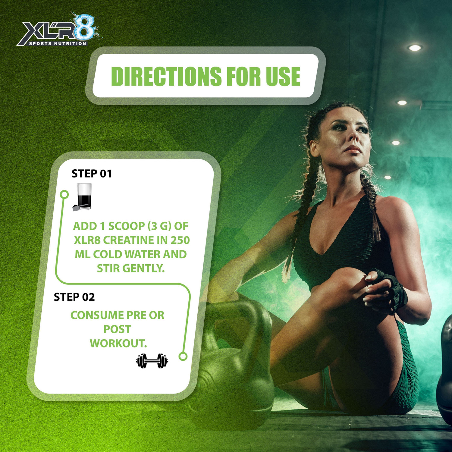 Image of XLR8 Creatine Monohydrate Powder Creatine
