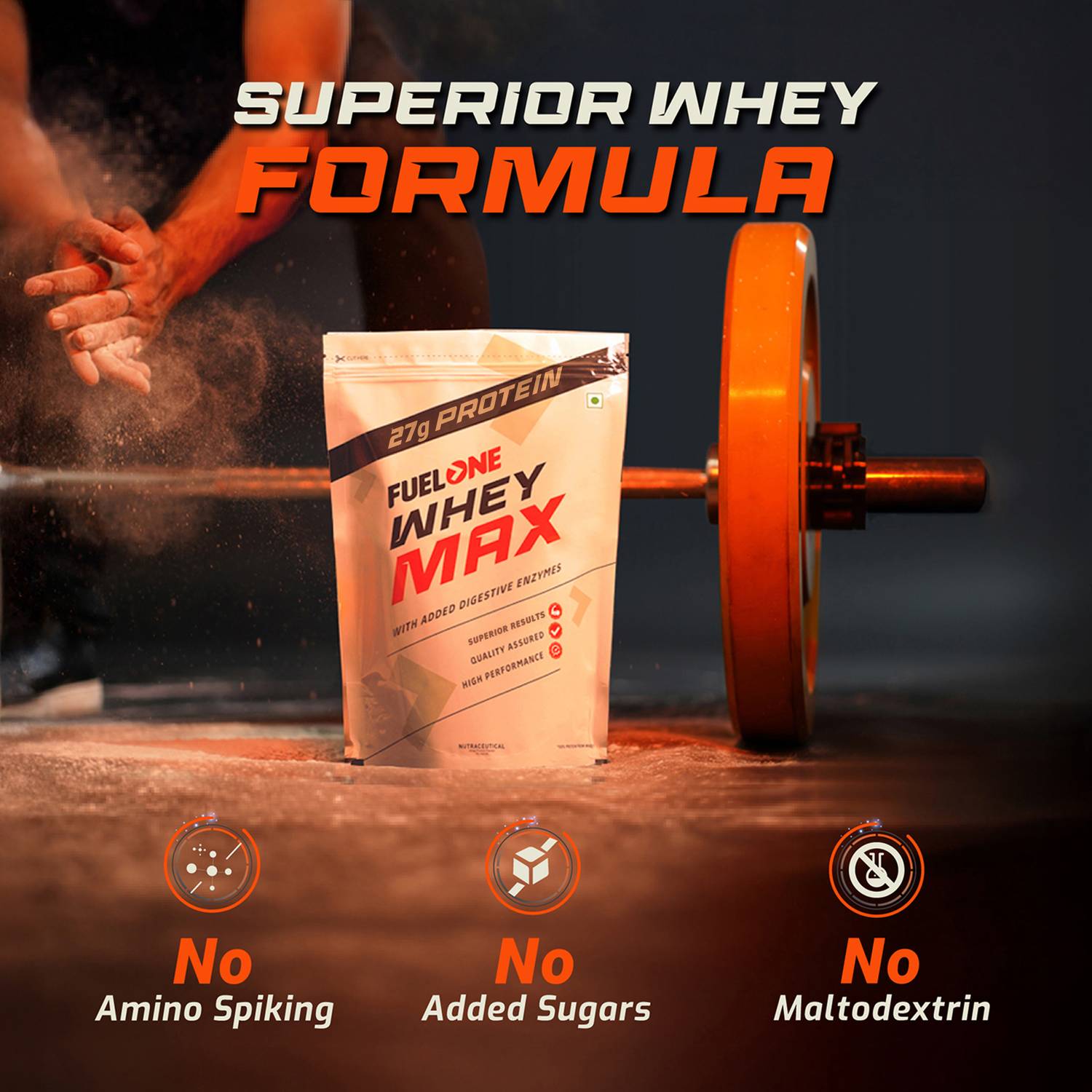 FUELONE Whey Max Protein Blend 27g - Image 4