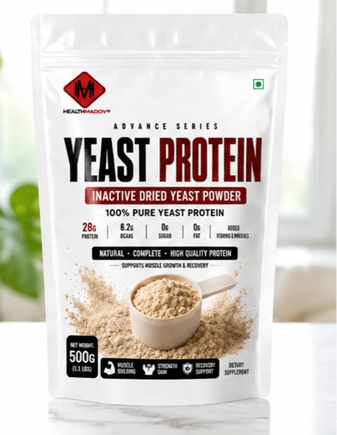 Healthmaddy Yeast Protein Yeast Protein (500 g, Natural) deal from flipkart Healthmaddy Yeast Protein Yeast Protein (500 g, Natural) deal from flipkart