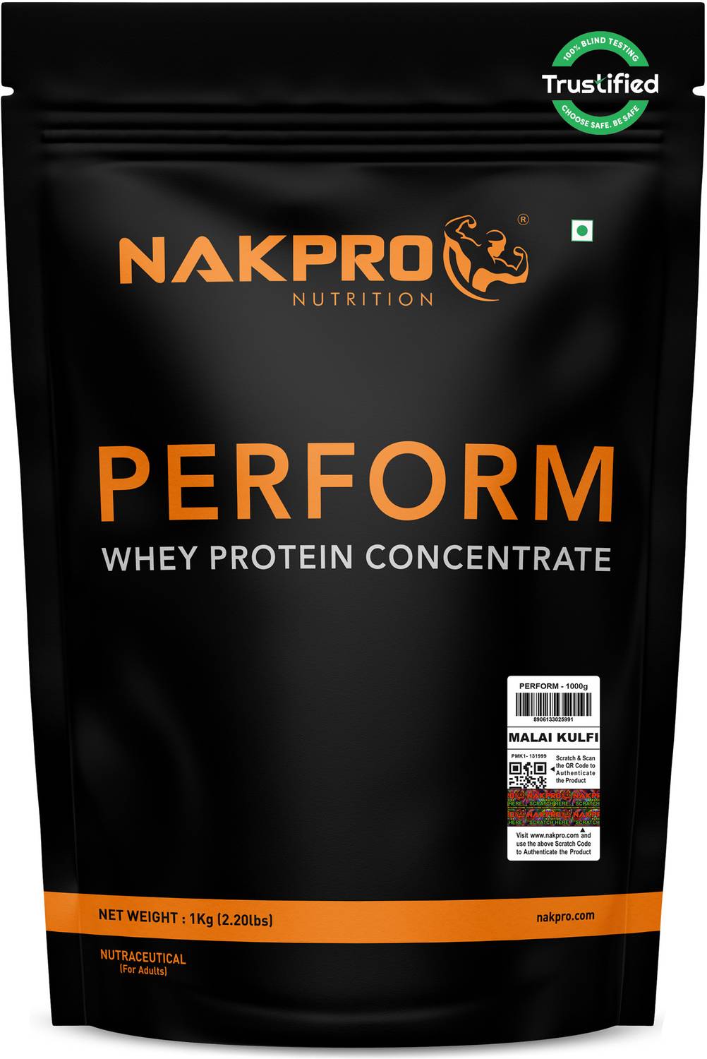 Nakpro PERFORM Whey Protein 1 kg