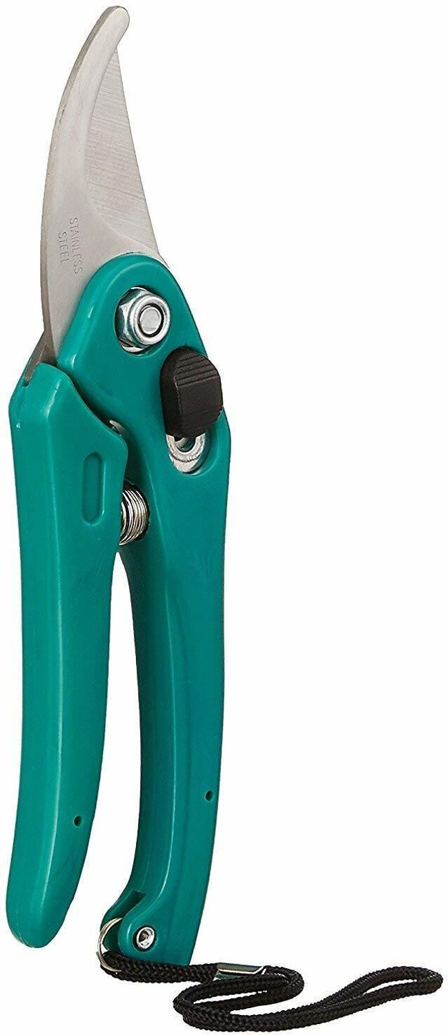 Image of SELMEZ Gardening Tool Set Stainless Steel Garden Scissors, Pruning Seeds, Flower Cutter Garden Shears Pruners Scissor Pruning Shear Cutter with Safety Lock Pruning Bypass Pruner