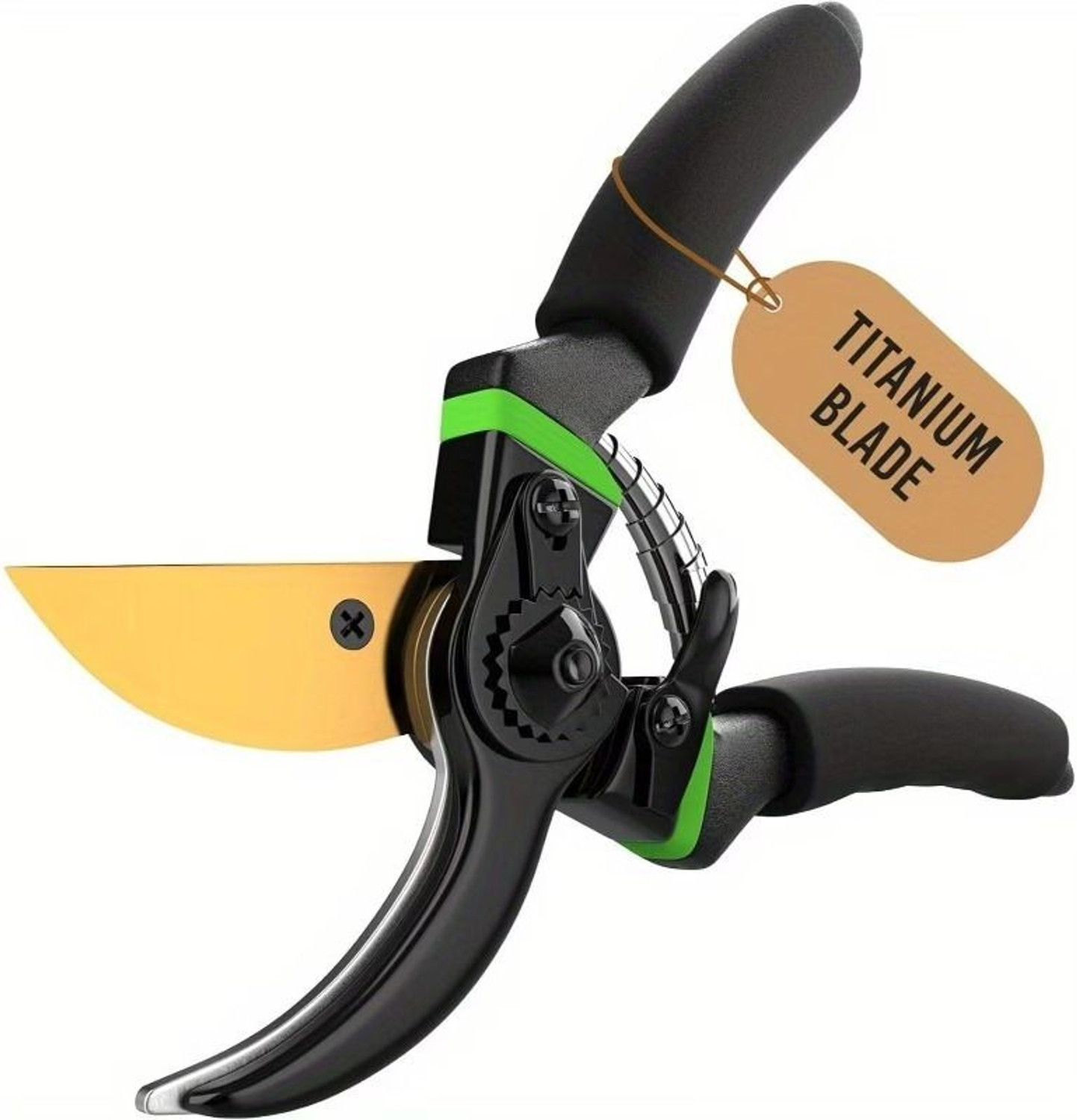 Image of Jaccfy Gardening Scissors Plants Scissor Green Gardening Cutter | Plant Cutter for Home Garden Bypass Pruner