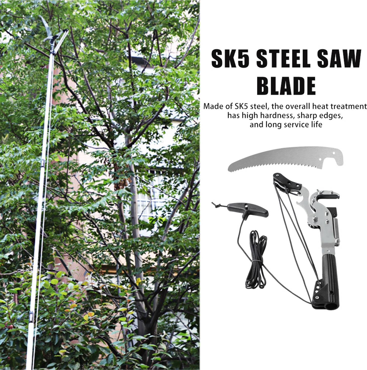Verilux Manual Pole Pruner Head SK5 Steel - Image 4