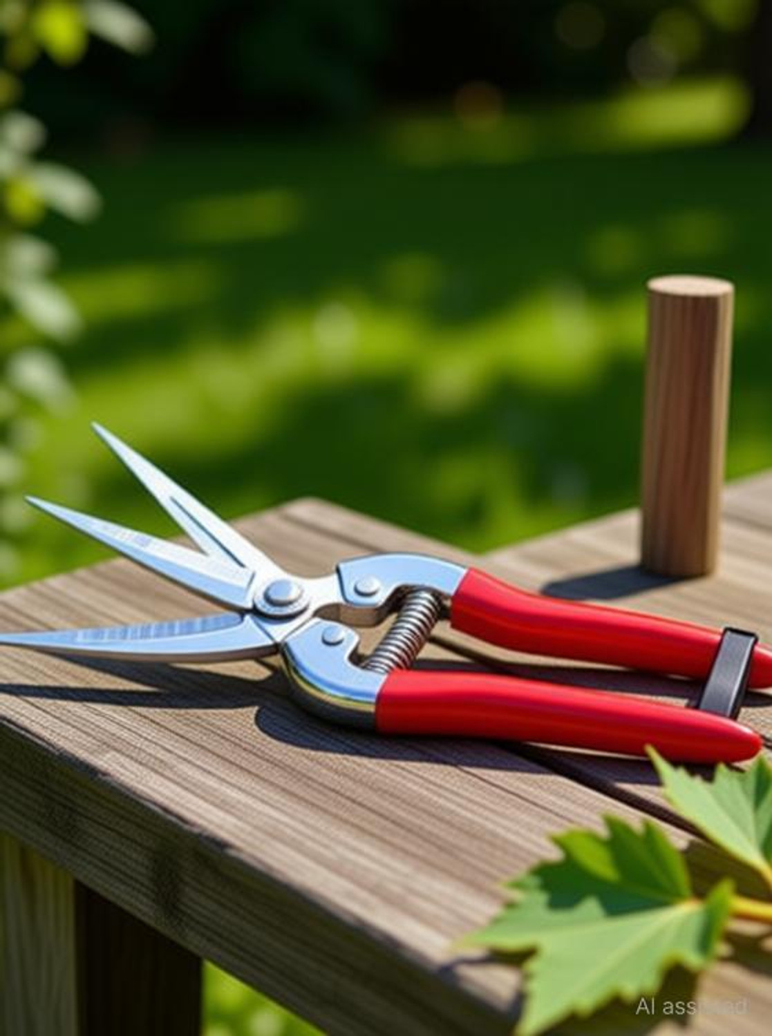 Image of Zwhites UGI-104 Scissors 3mm Cutting Premium Pruning Grape Clipper Stainless Long Straight Curved Hand Pruning Shear 8'' Pruners Bypass Pruner