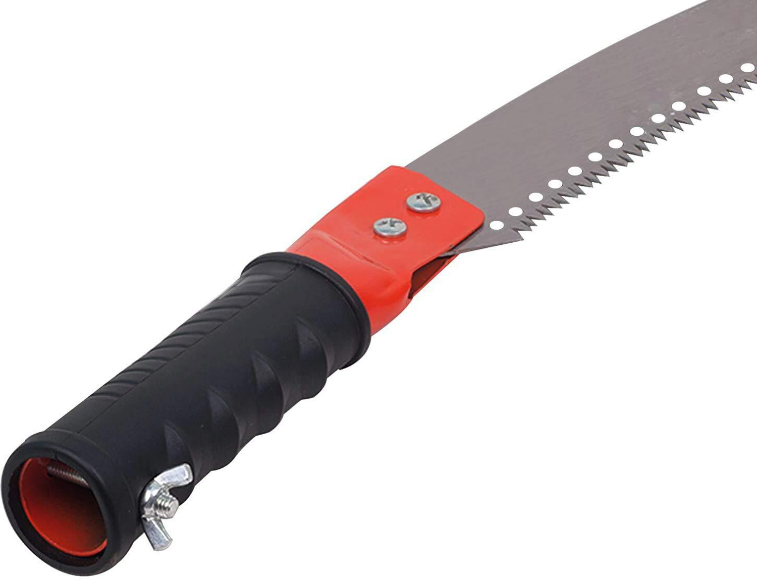 Image of NIKTION Garden Pruning Saw | Tree Pruner With Extendable Pole Fixing Slot Chain Saw Pruner
