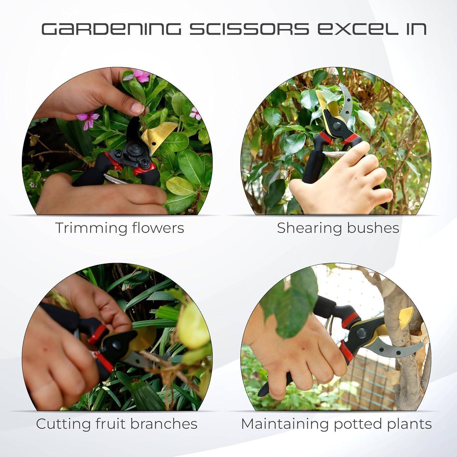 AEDEE Gardening Scissors Tree Branch Pruner - Image 5