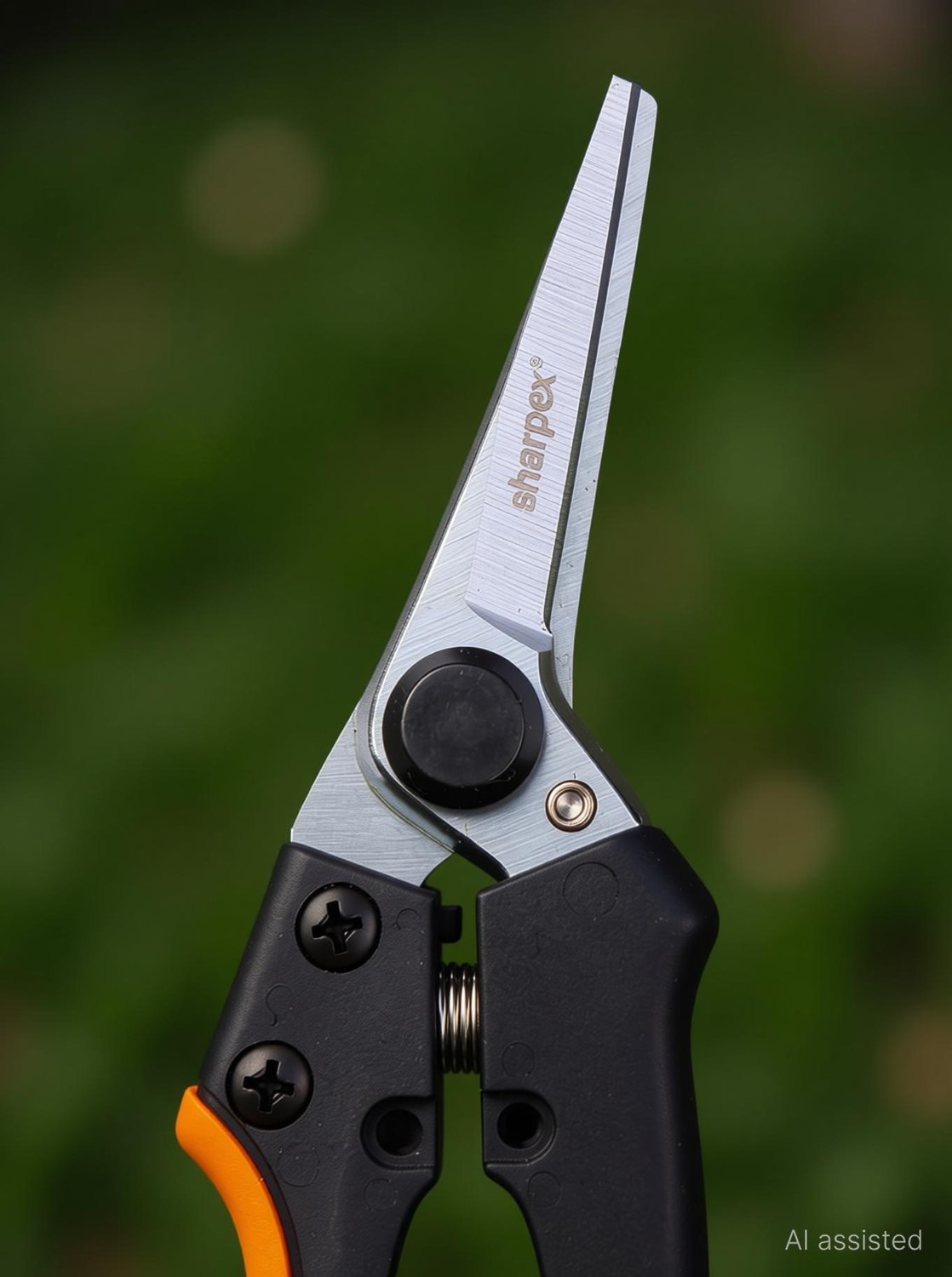 Image of Sharpex SHREXP3 Heavy-Duty Professional Pruning Shears - Nylon Handle, SK5 Carbon Steel Blade Bypass Pruner
