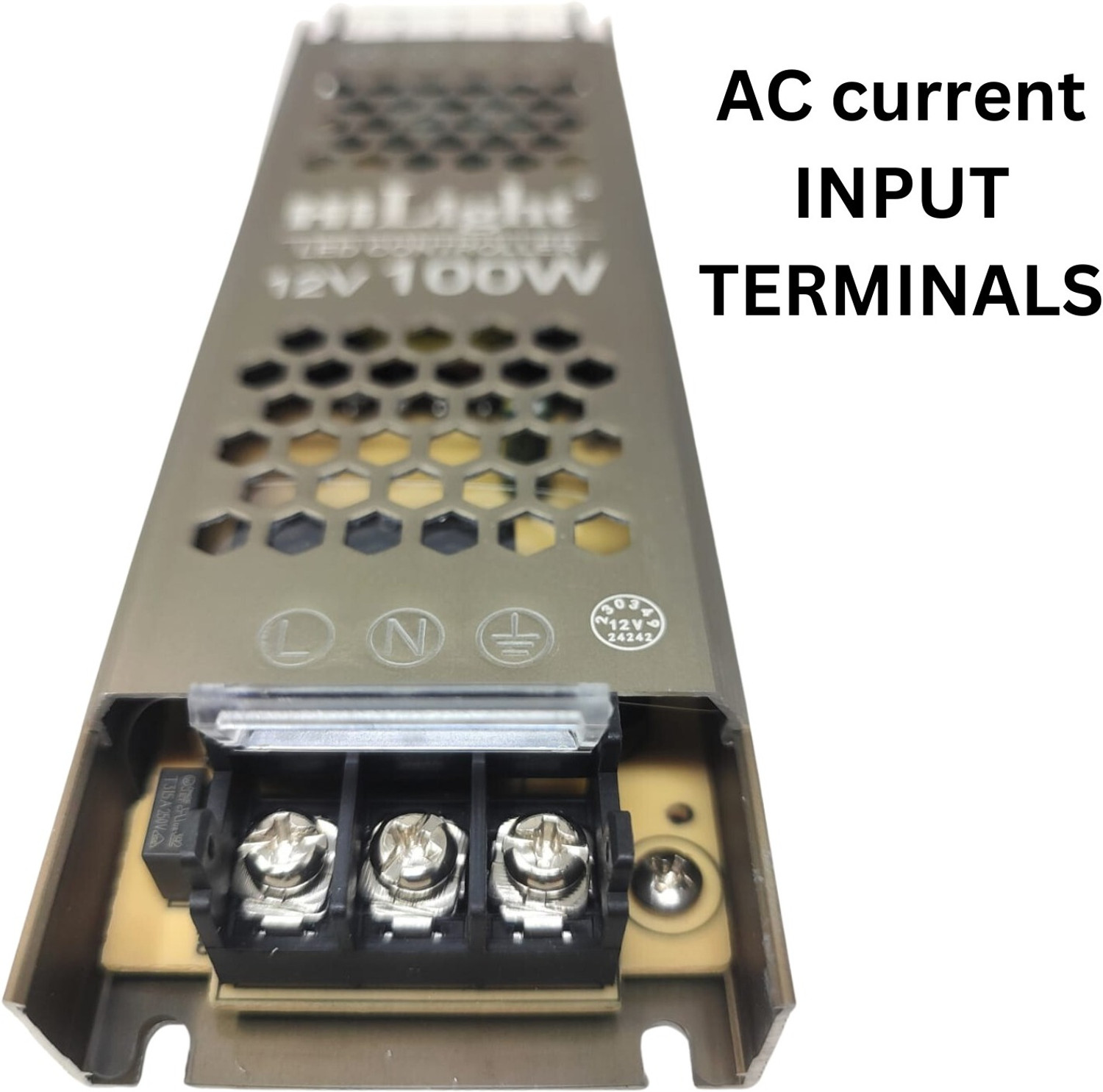 Image of TRP Traders 12V 8 Amp SMPS DC Switching Power Supply for CCTV and LED Light 1 year Warranty 100 Watts Computer PSU with 2 SATA Cables