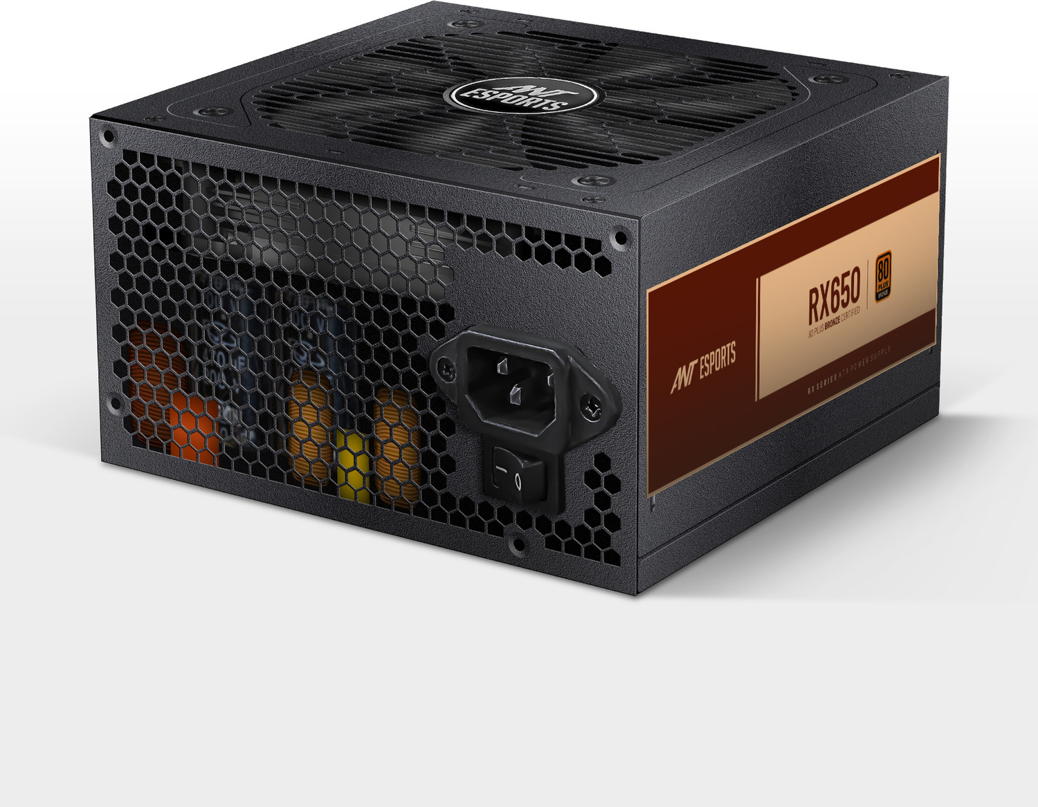 Image of Ant Esports RX650 80 PLUS BRONZE POWER SUPPLY 650 Watts Gaming PSU with 4 SATA Cables
