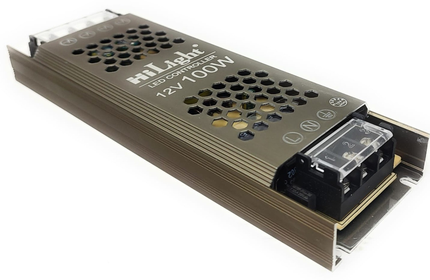 Image of TRP Traders 12V 8 Amp SMPS DC Switching Power Supply for CCTV and LED Light 1 year Warranty 100 Watts Computer PSU with 2 SATA Cables