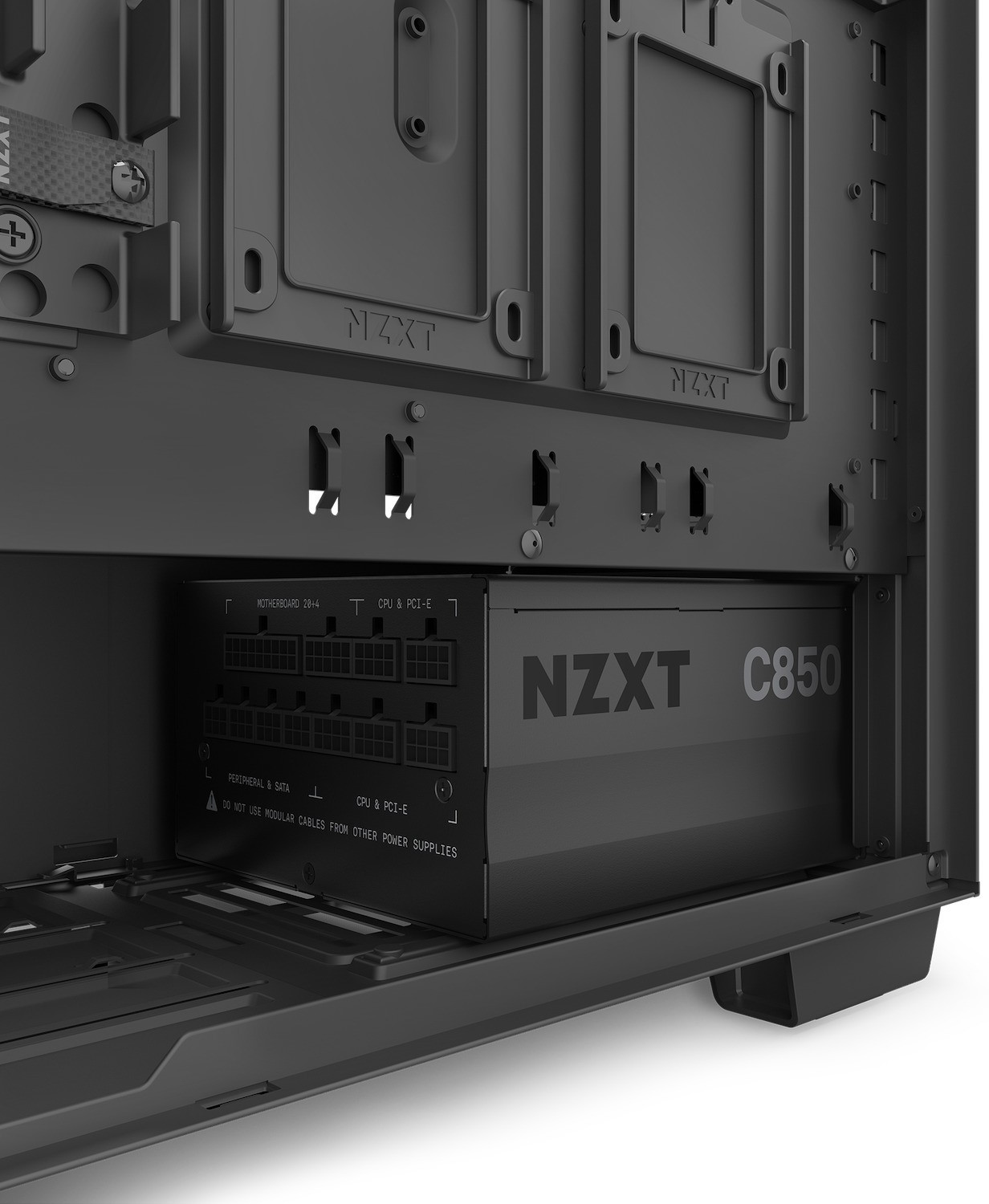Image of Nzxt 850 W 80+ GOLD FULL MODULAR 850 Watts Computer PSU with 2 SATA Cables