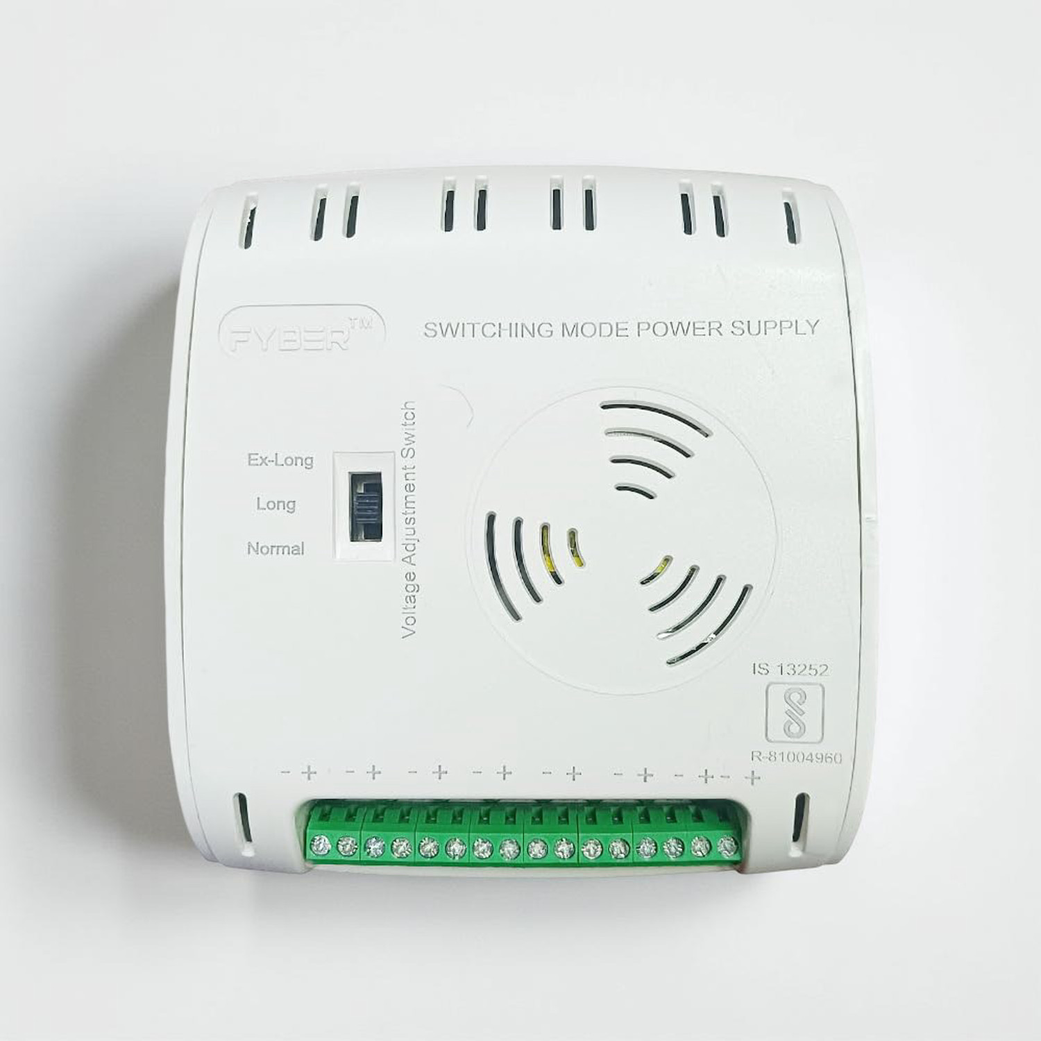 Image of FYBER SMPS for CCTV Camera 8 Channel Power Supply 12 Volt Suitable for HD 12 Watts Computer PSU with 0 SATA Cables (Multicolor)