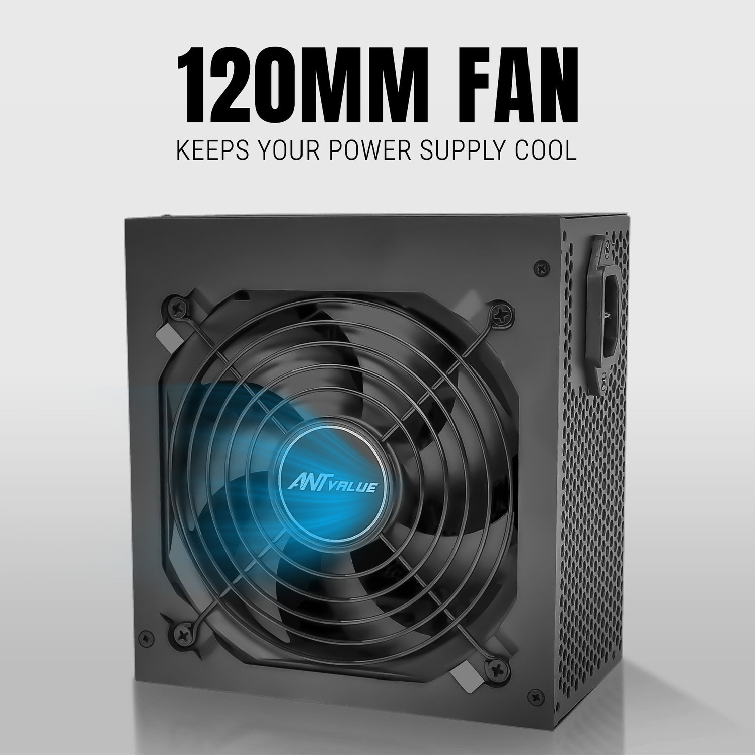 Image of Ant Esports Ant Value ECO 500 500 Watts Gaming PSU with 4 SATA Cables