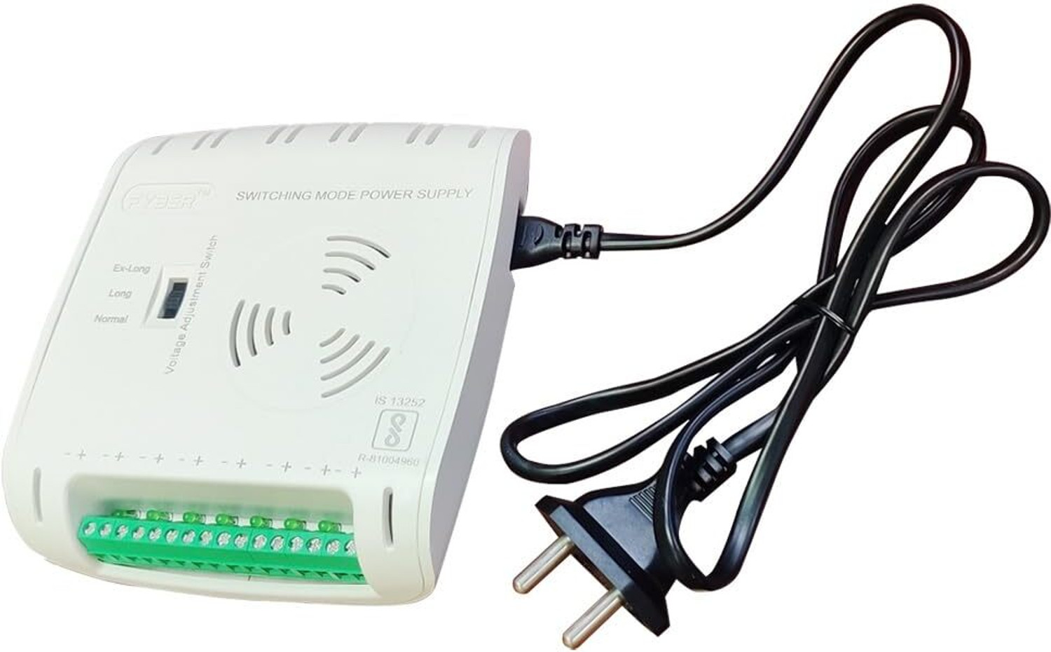 Image of FYBER SMPS for CCTV Camera 8 Channel Power Supply 12 Volt Suitable for HD 12 Watts Computer PSU with 0 SATA Cables (Multicolor)