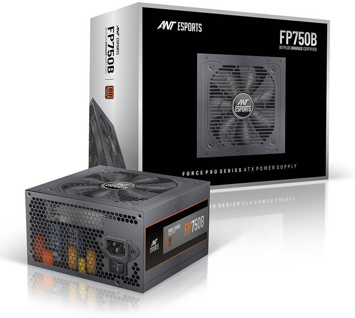 Ant Esports FP750B 750 Watt 750 Watts Computer PSU with 6 SATA Ca