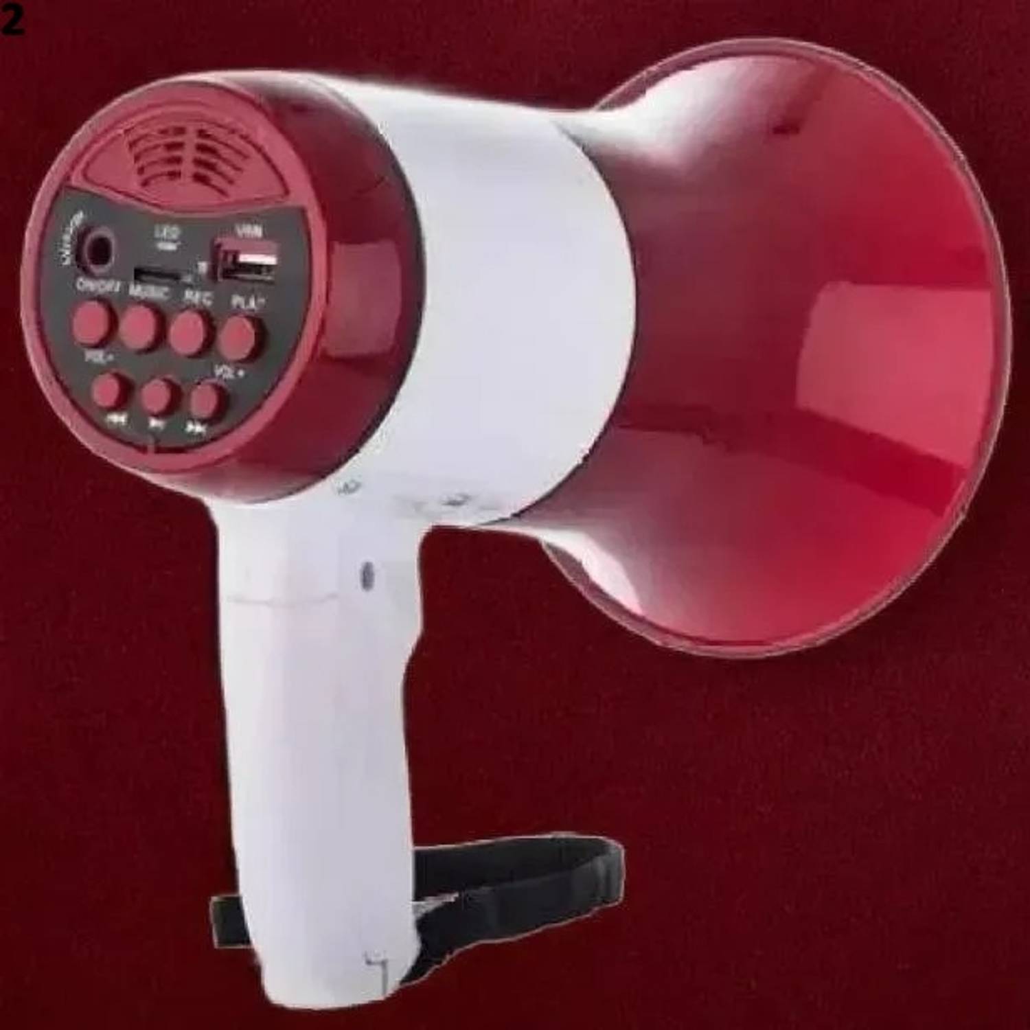 Bydye A1118 Mic 11 Powerful and Lightweight Loud Megaphone Speaker with Built In Mic Indoor, Outdoor PA System