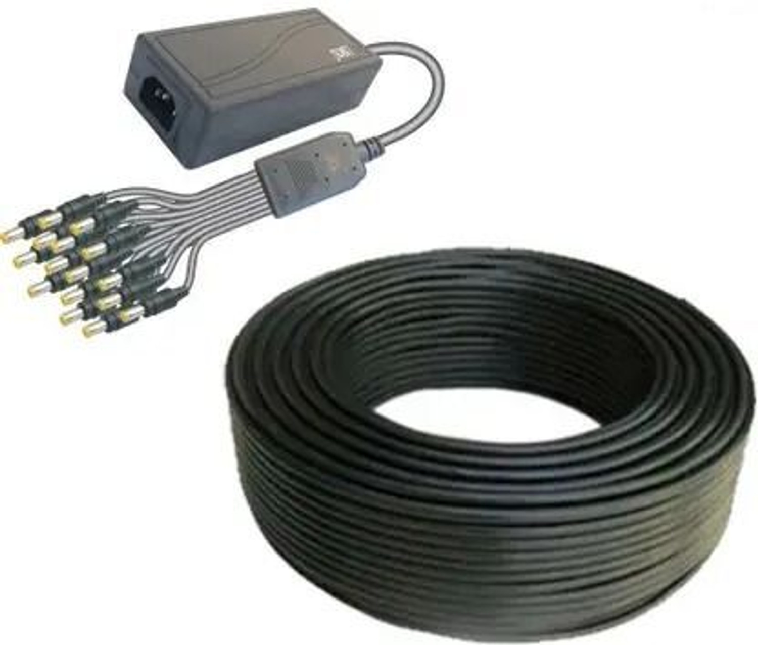 Image of MX CCTV Camera Kit 16 with BNC DC pin & 1 DVR - Set 50 Outdoor PA System