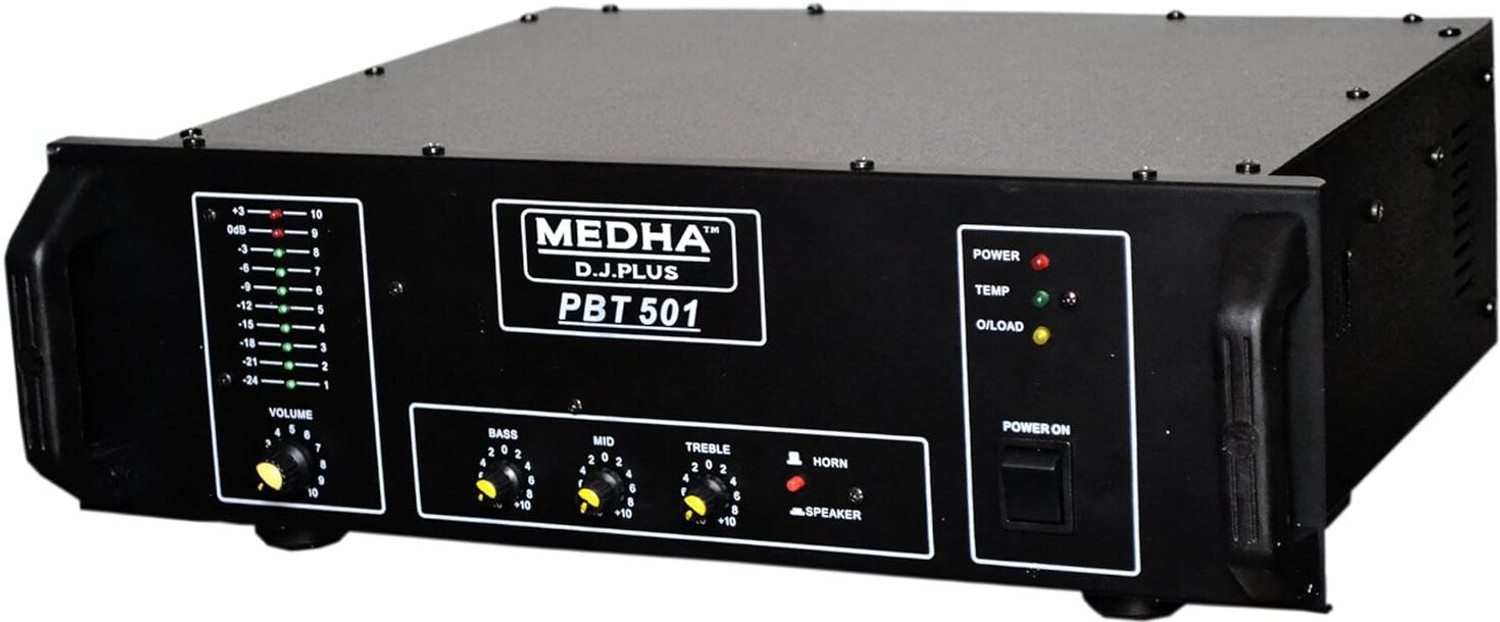 Image of MEDHA D.J. PLUS PBT-501 HIGH POWER MOSFET D.J. AMPLIFIER 700 W AV Power Amplifier