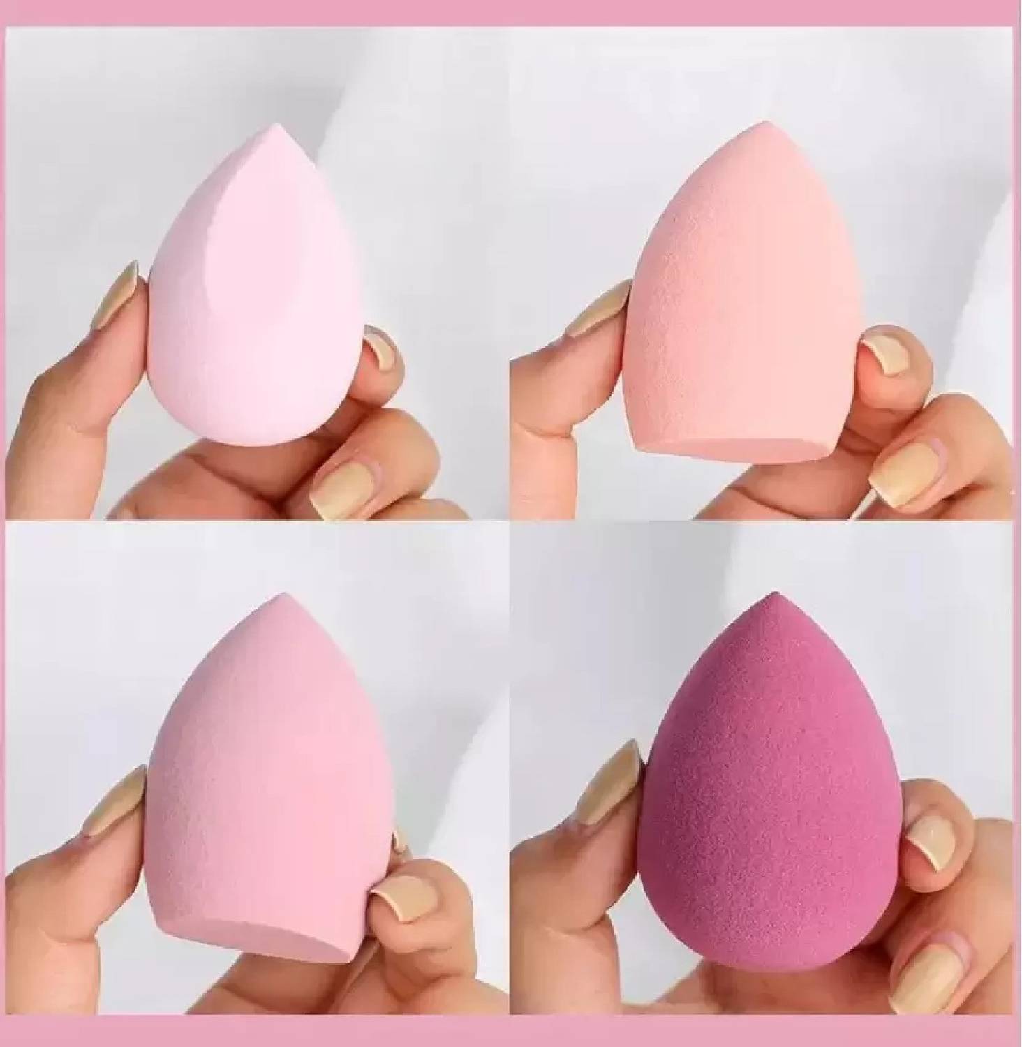 balaan's beauty bazar 4 Piece Extra Soft All-rounder Makeup Perfecting Sponge Beauty Blender Puff