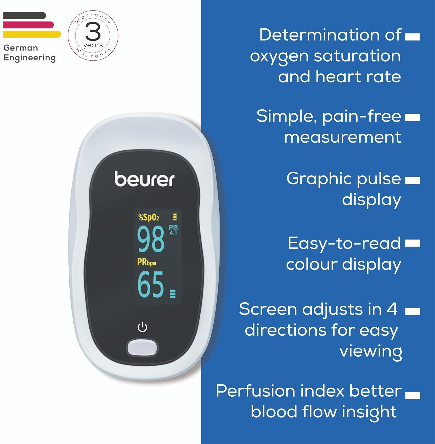 Image of Beurer PO 20 Pulse Oximeter