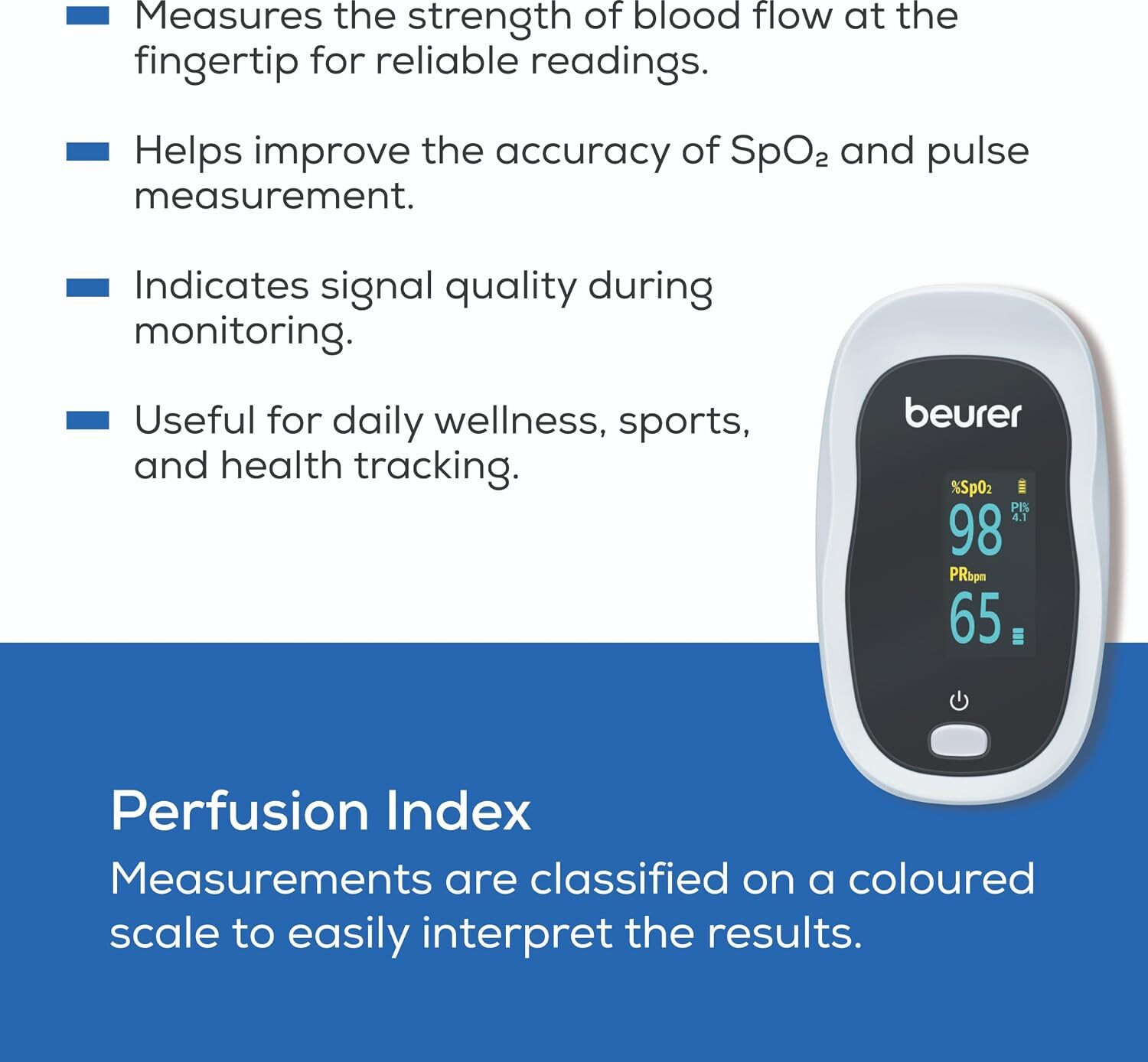Image of Beurer PO 20 Pulse Oximeter