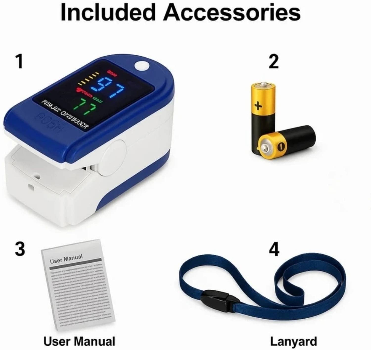 Aman Med Portable Digital Pulse Oximeter Measure SpO2 and Pulse Rate Instantly LK03 Pulse Oximeter - Aman Med : Flipkart.com
