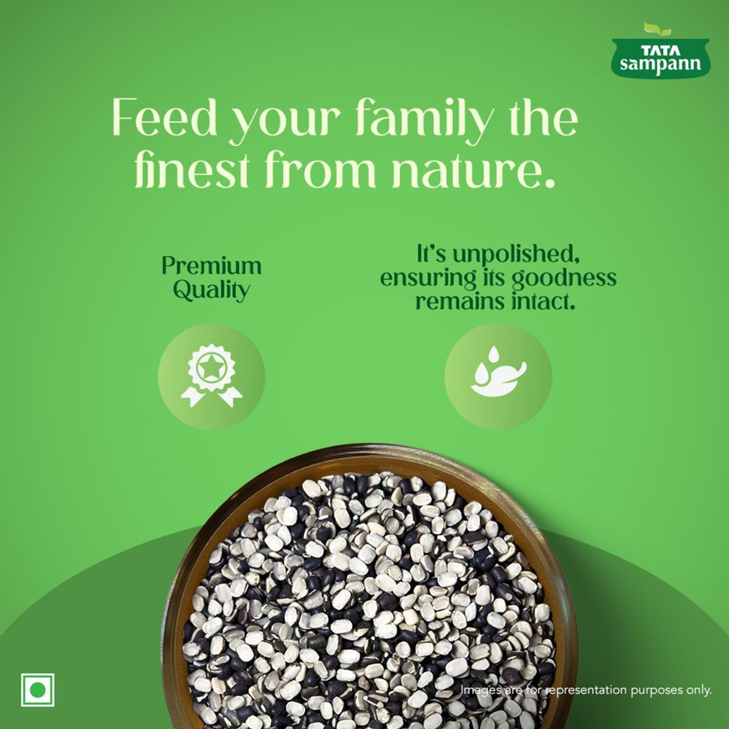 Image of Tata Sampann Unpolished Urad Dal