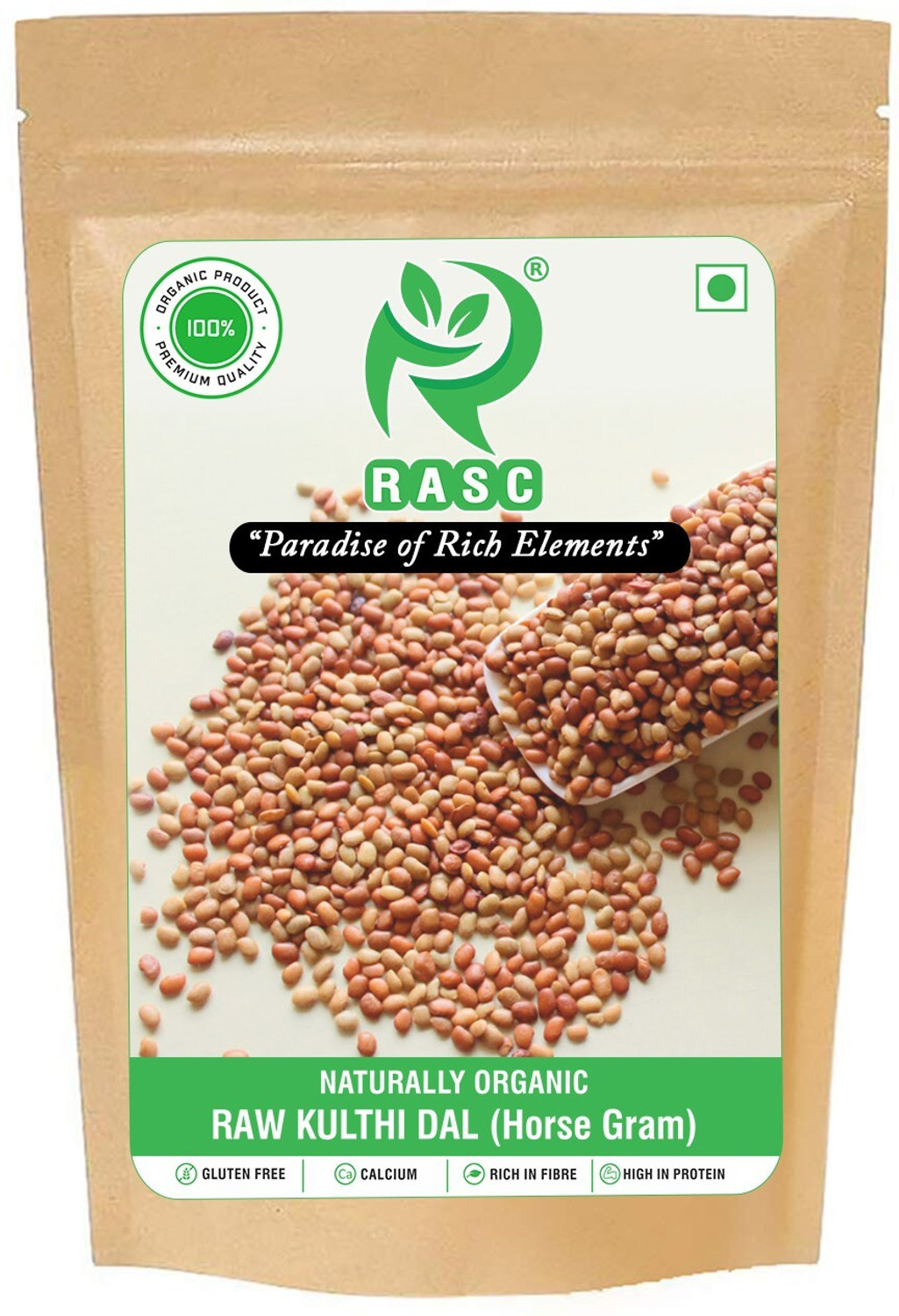 Image of RASC Organic Unpolished Horse Gram