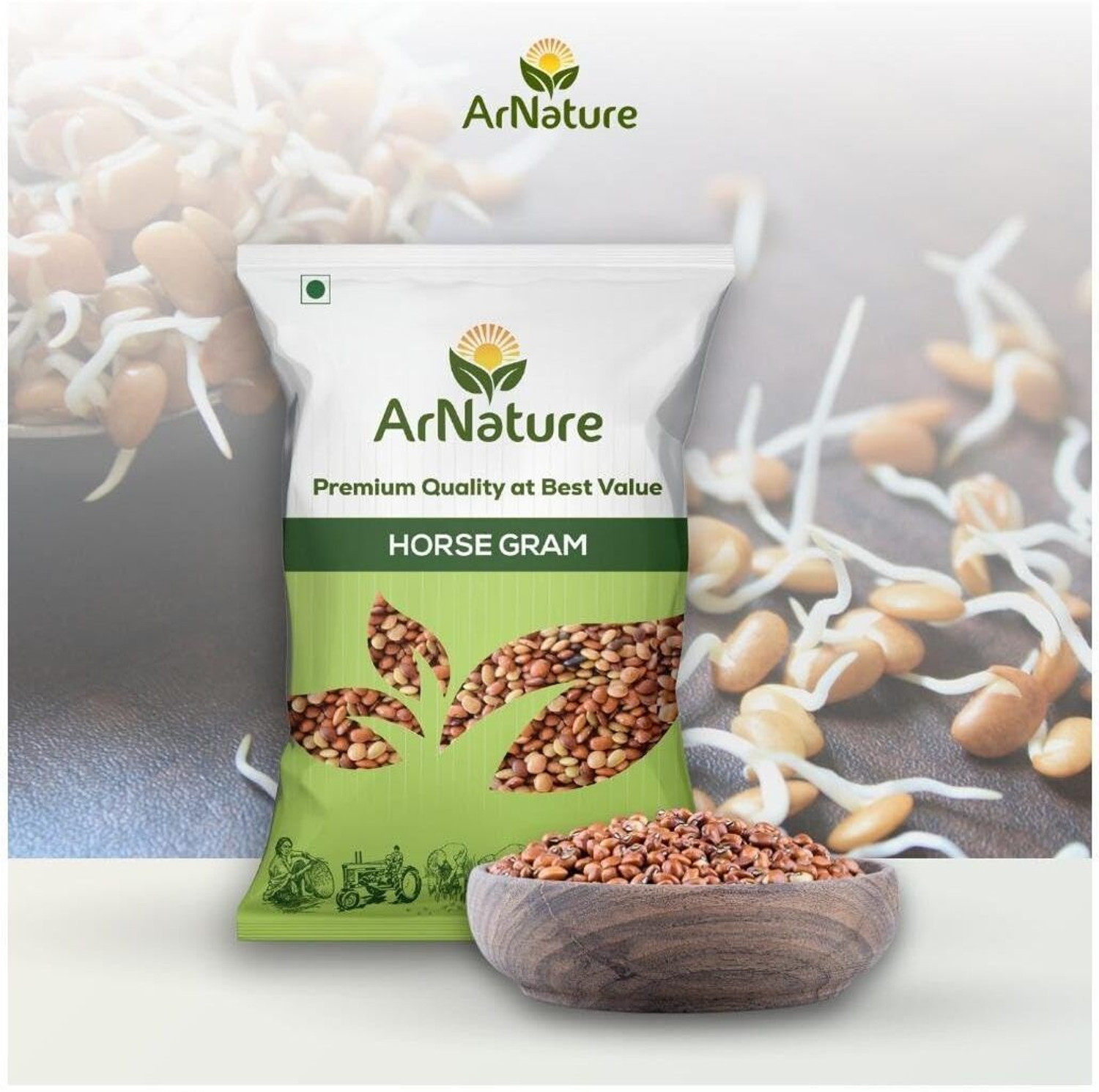 Image of ARNATURE Unpolished Horse Gram