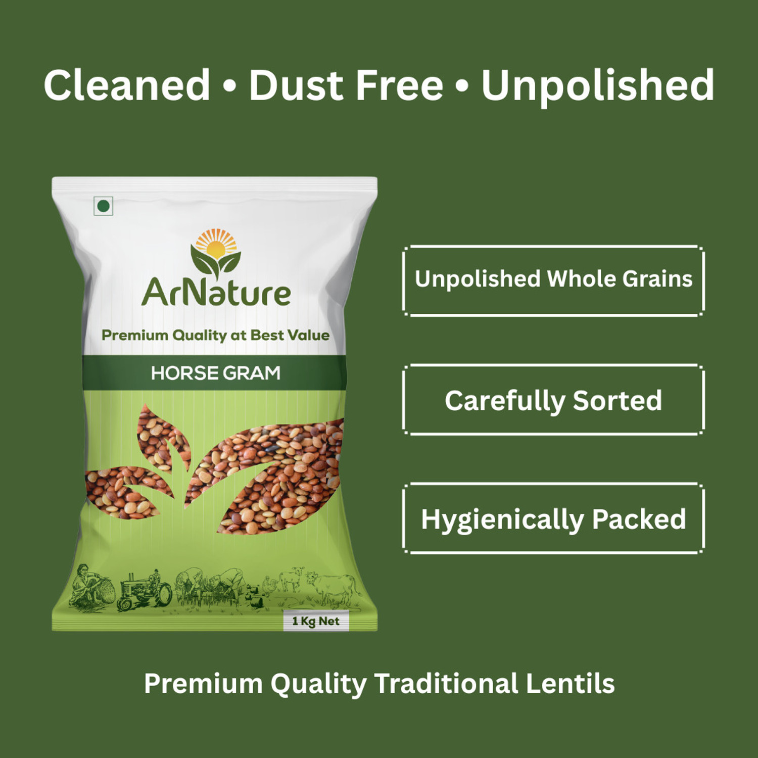 Image of ARNATURE Unpolished Horse Gram
