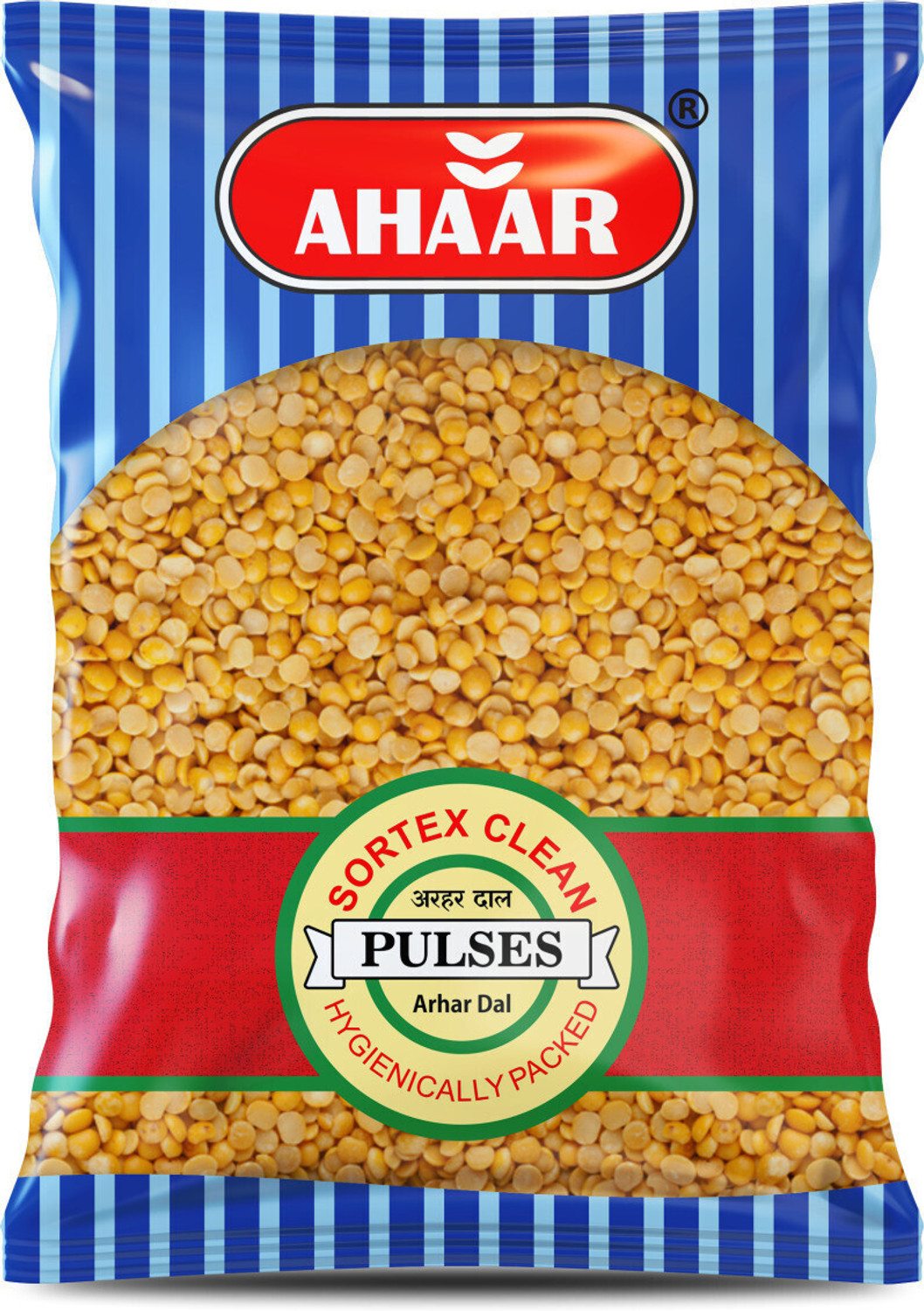 Image of Ahaar Organic Unpolished Yellow Toor /Arhar Dal