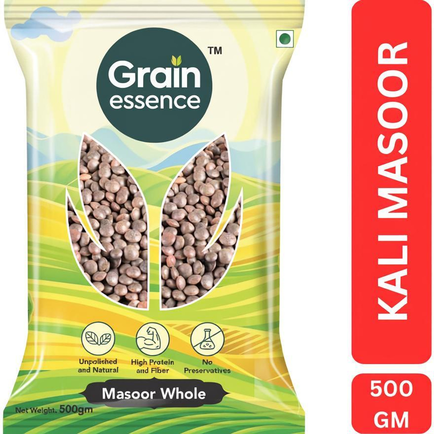 Image of GRAIN ESSENCE Unpolished Masoor Dal (Whole)