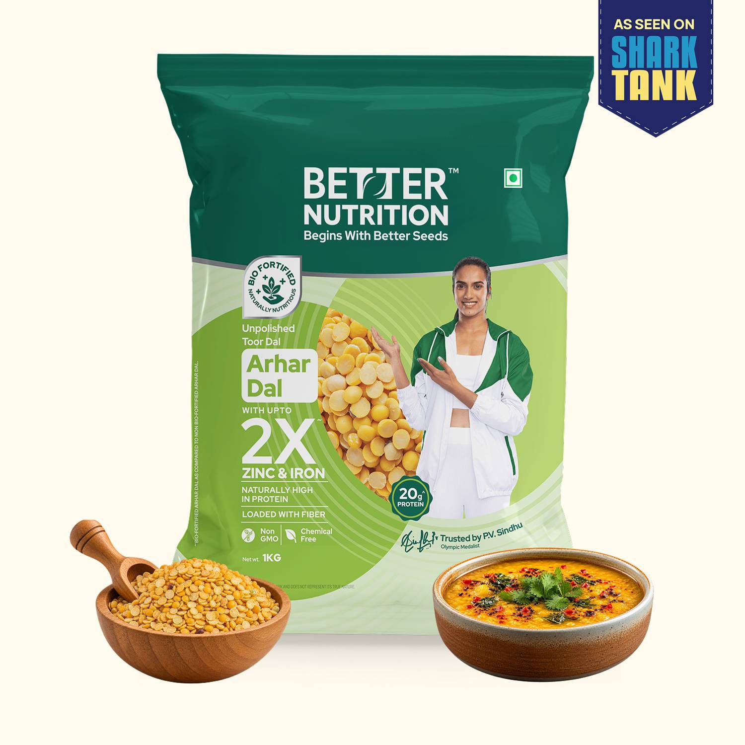 Better Nutrition Unpolished Yellow Toor/Arhar Dal