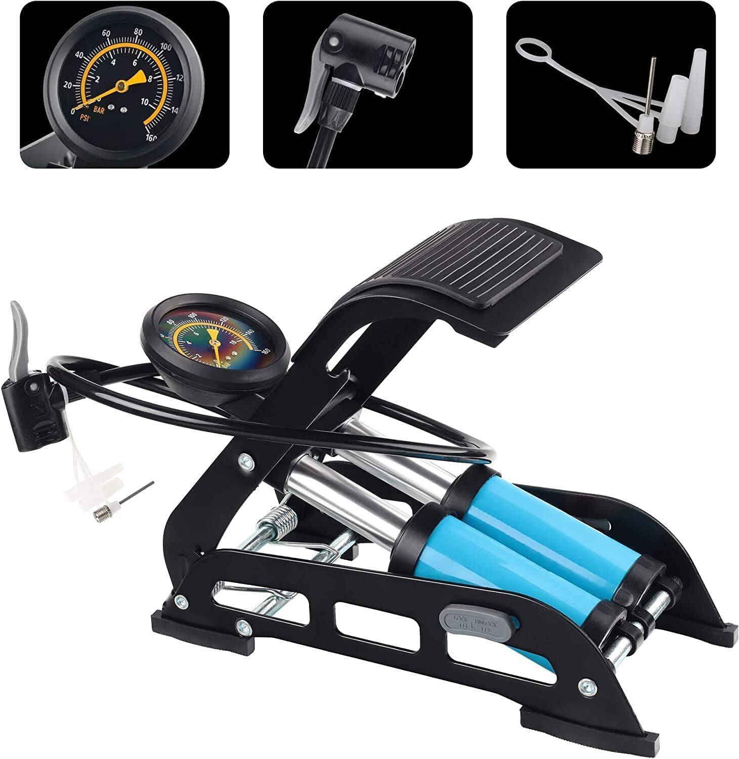 AmeeGoo Tyre Air Pump for Car & Bike Car, Motorcycle Pump
