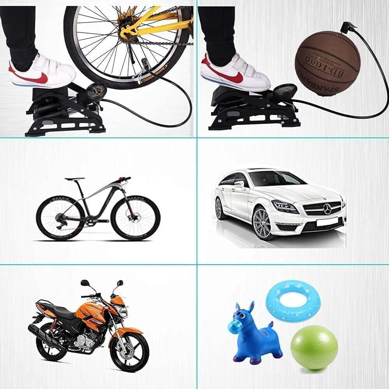 Image of LIRZEG 160 Psi PUMP FOR CAR BIKE Car Pump