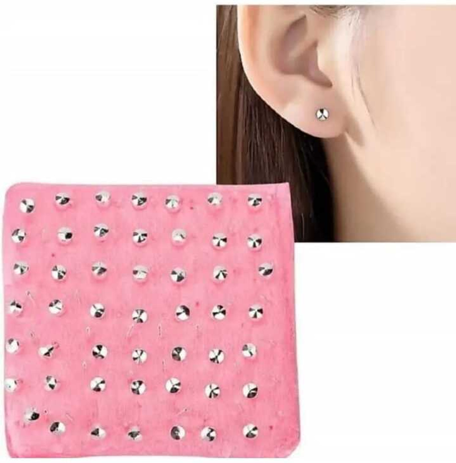 Image of Eargune Ear gun pin ear piercing machine and 48 pis Studs Punches & Punching Machines