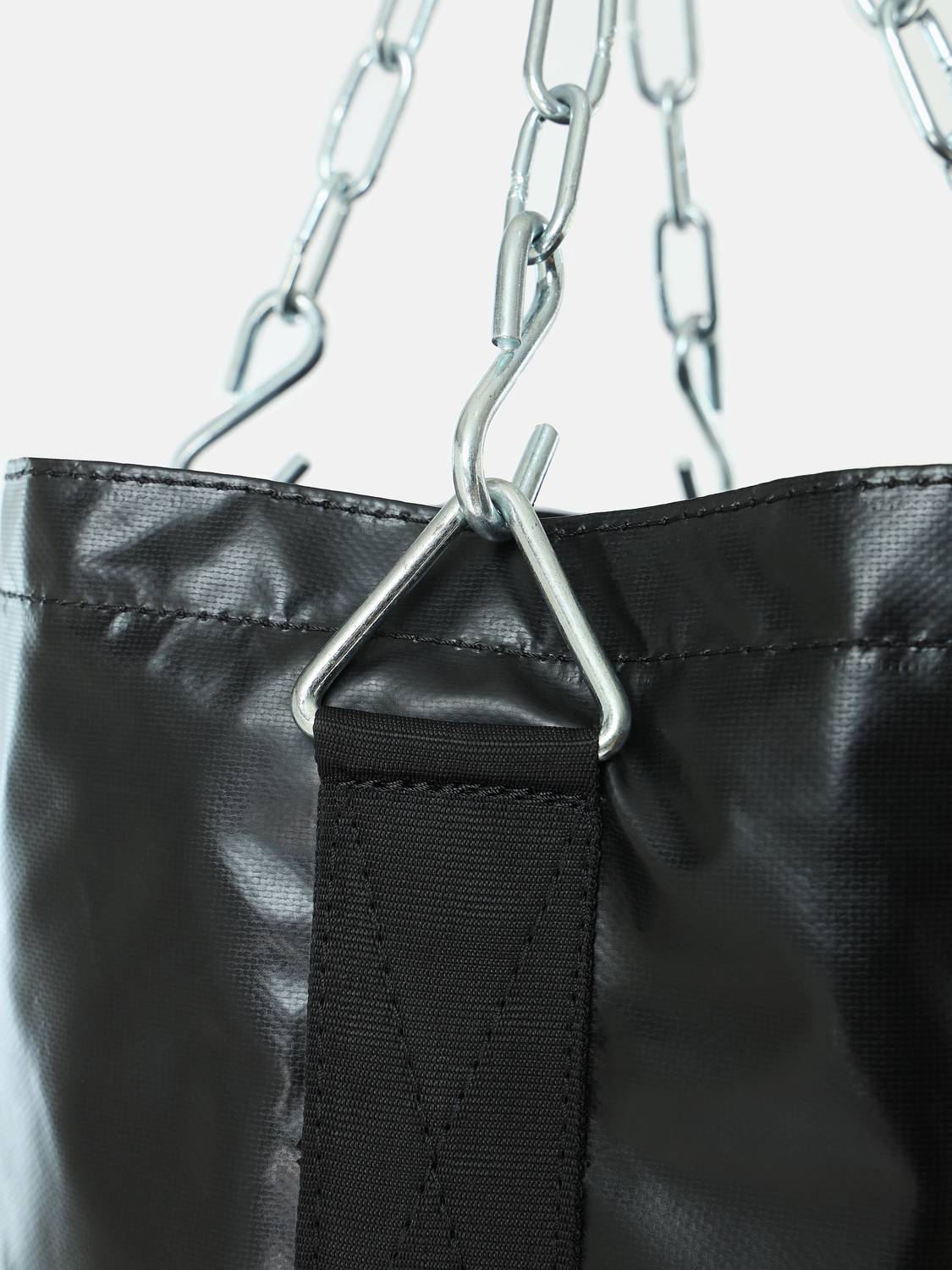 HRX Unfilled Punching Bag with Chain & Hand Wraps Hanging Bag