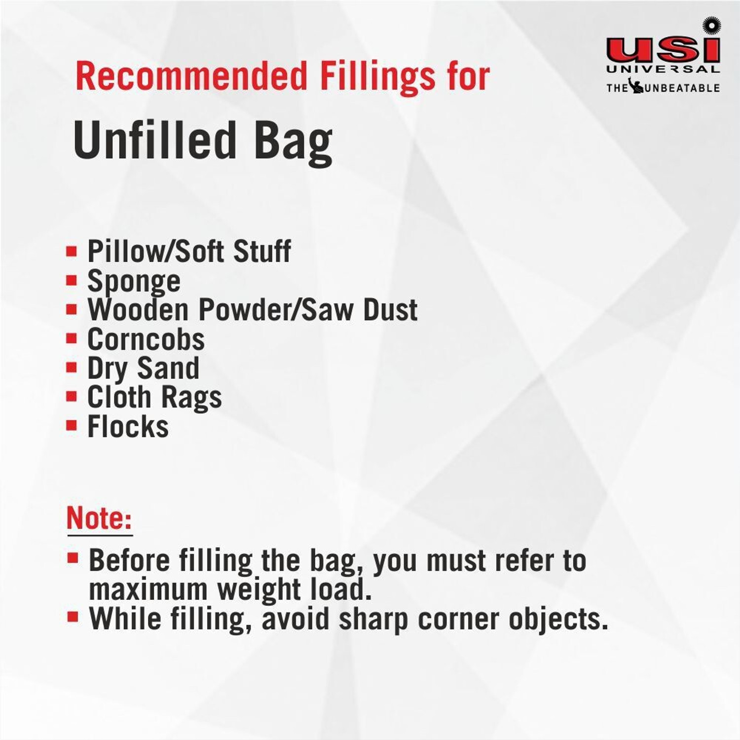 Image of usi Boxing Bag , Punching Bag , 626C Classic 120cm Canvas Filled Boxing Bag Hanging Bag