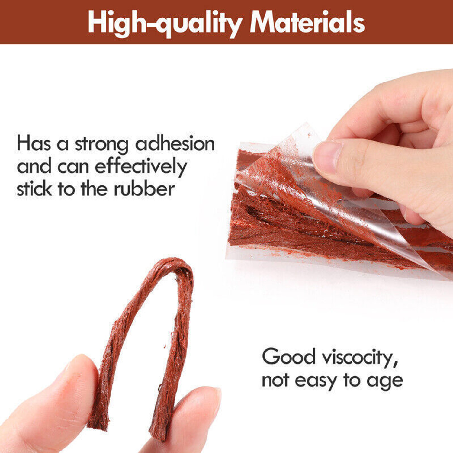 Image of WILLIBEE WB-PB, Puncher Strips (Pack of 50) Tubeless Tyre Puncture Repair Kit