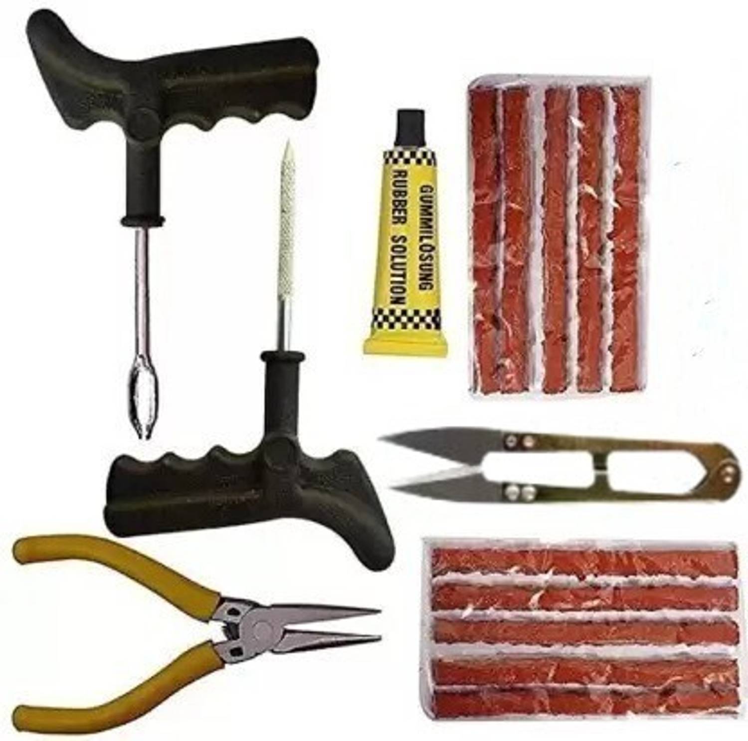 Navi Auto Tubeless Tyre Puncture Repair Kit - Image 2